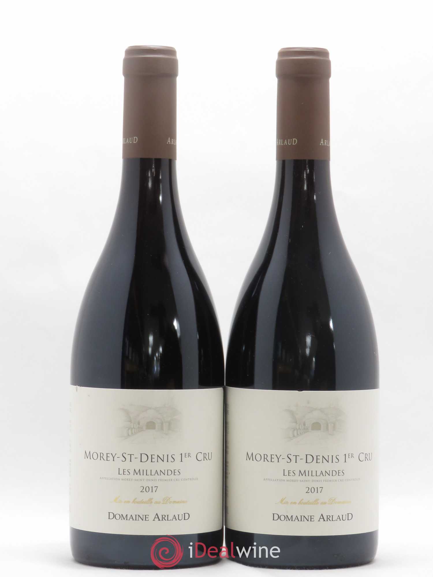Morey-Saint-Denis 1er Cru Les Millandes Arlaud 2017 - Lot de 2 bouteilles - 0