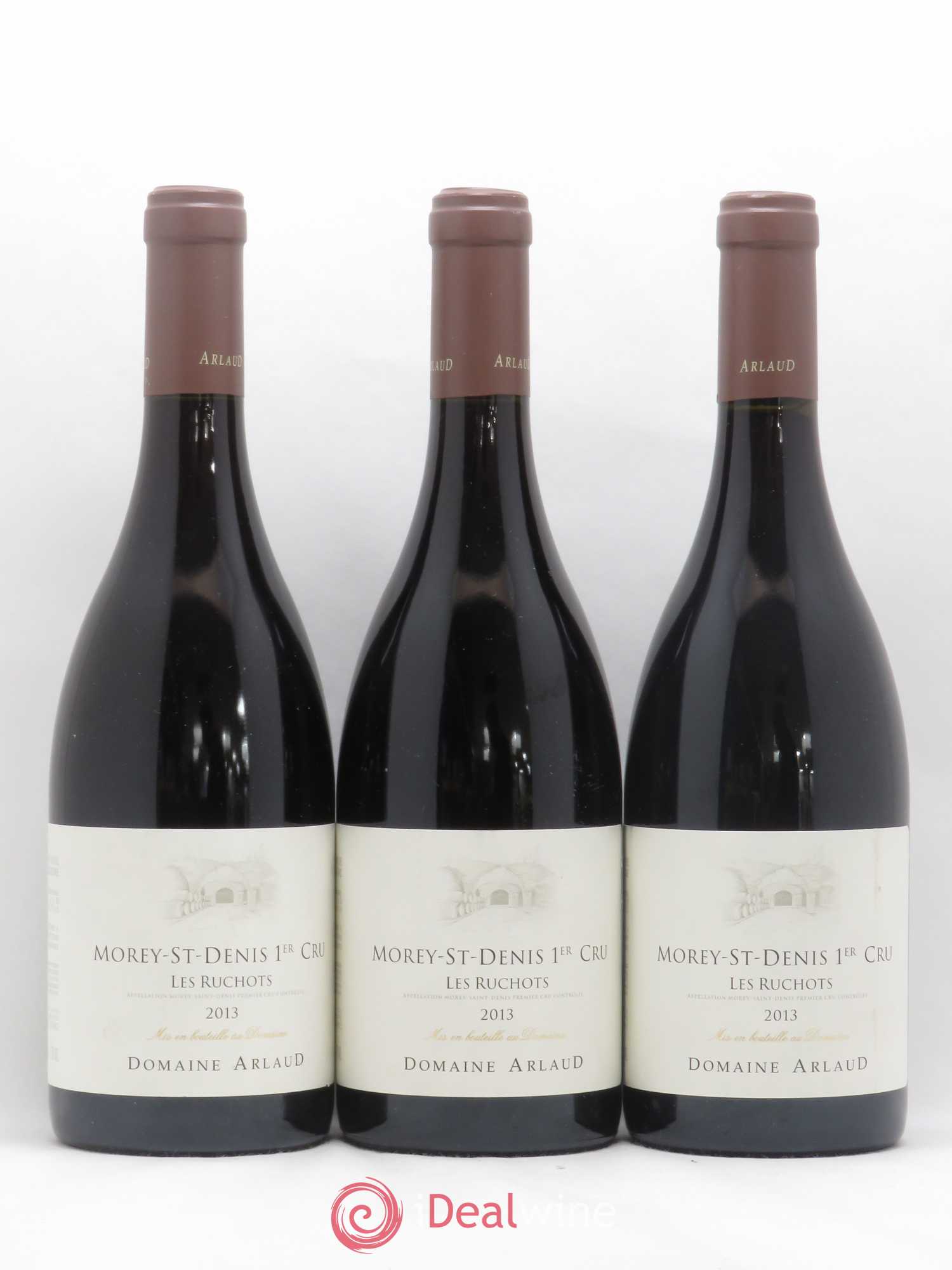 Morey-Saint-Denis 1er Cru Les Ruchots Arlaud 2013 - Lot de 3 bouteilles - 0