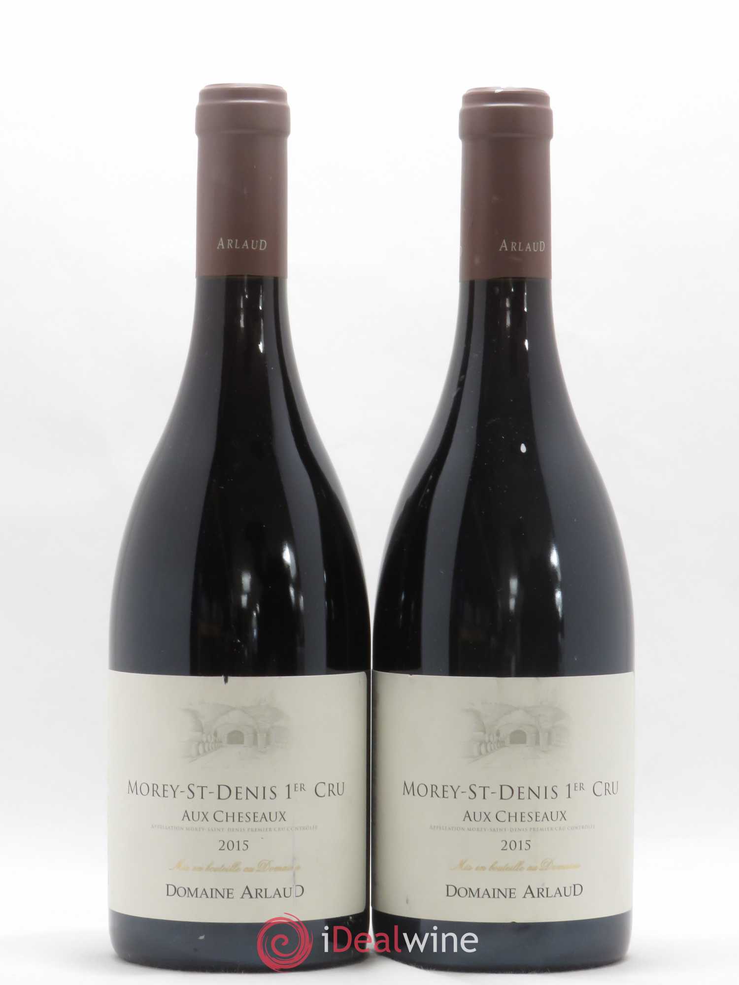 Morey-Saint-Denis 1er Cru Aux Chéseaux Arlaud 2015 - Lot de 2 bouteilles - 0