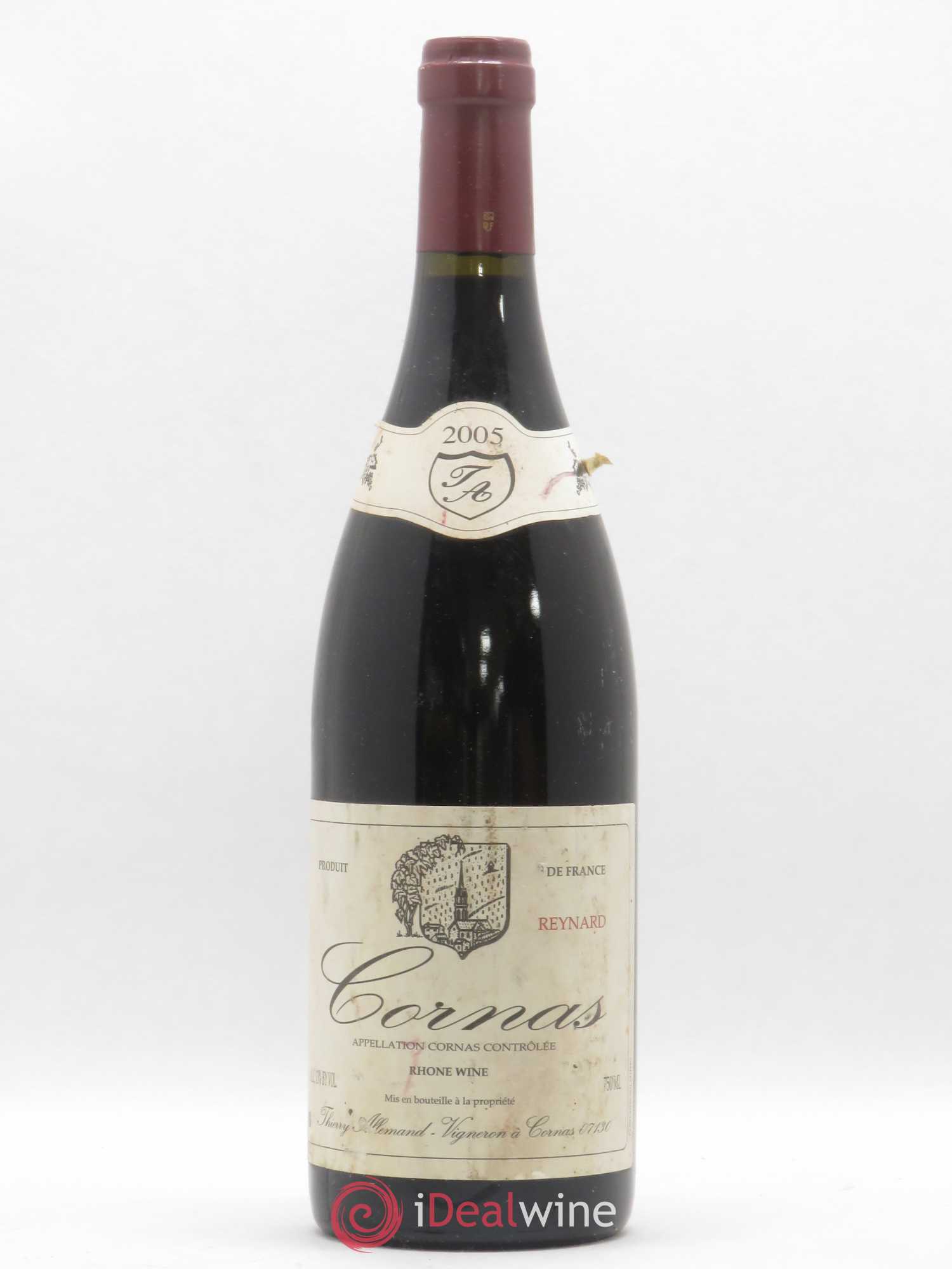 Cornas Reynard Thierry Allemand 2005 - Lot de 1 bouteille - 0