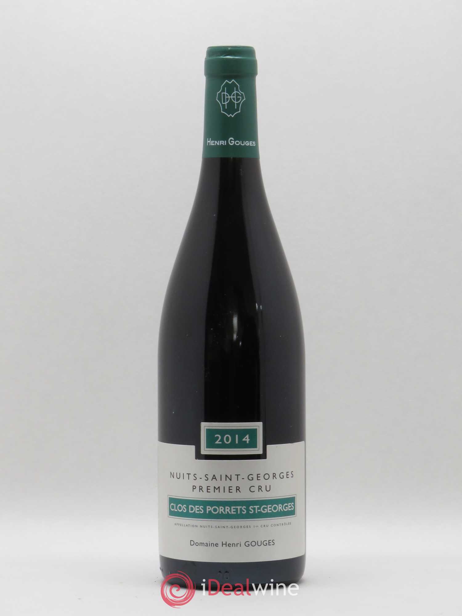 Nuits-Saint-Georges 1er Cru Clos des Porrets St Georges Henri Gouges 2014 - Lot of 1 bottle - 0