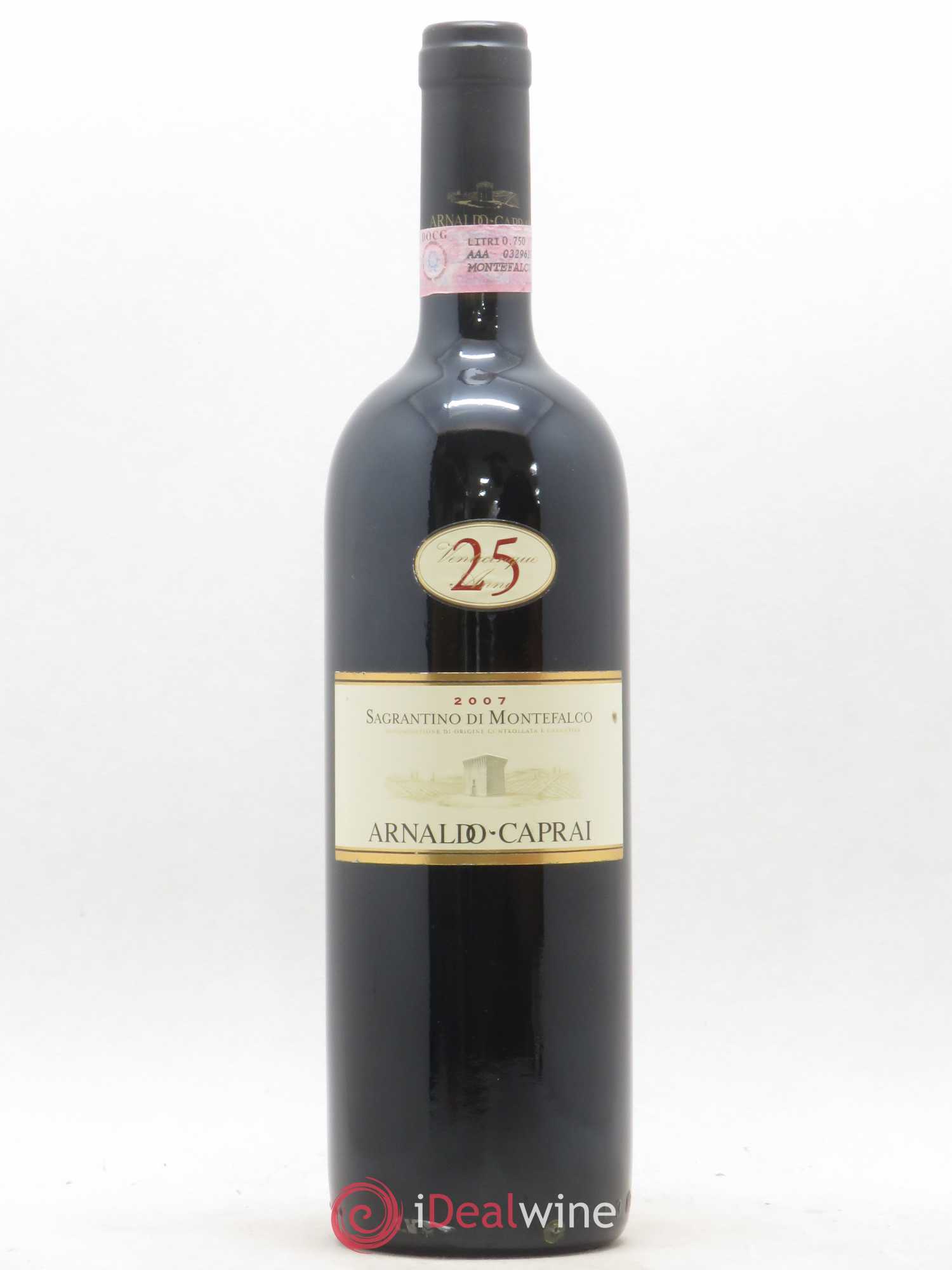Sagrantino di Montefalco DOC 25 anni Arnaldo Caprai 2007 - Posten von 1 Flasche - 0