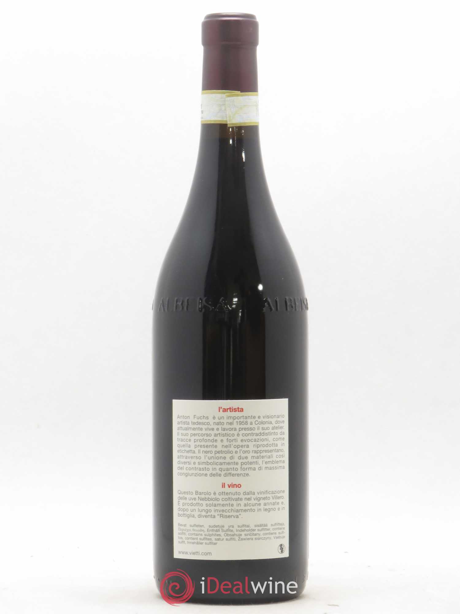 Barolo Riserva Villero Vietti 2009 - Lot de 1 bouteille - 1