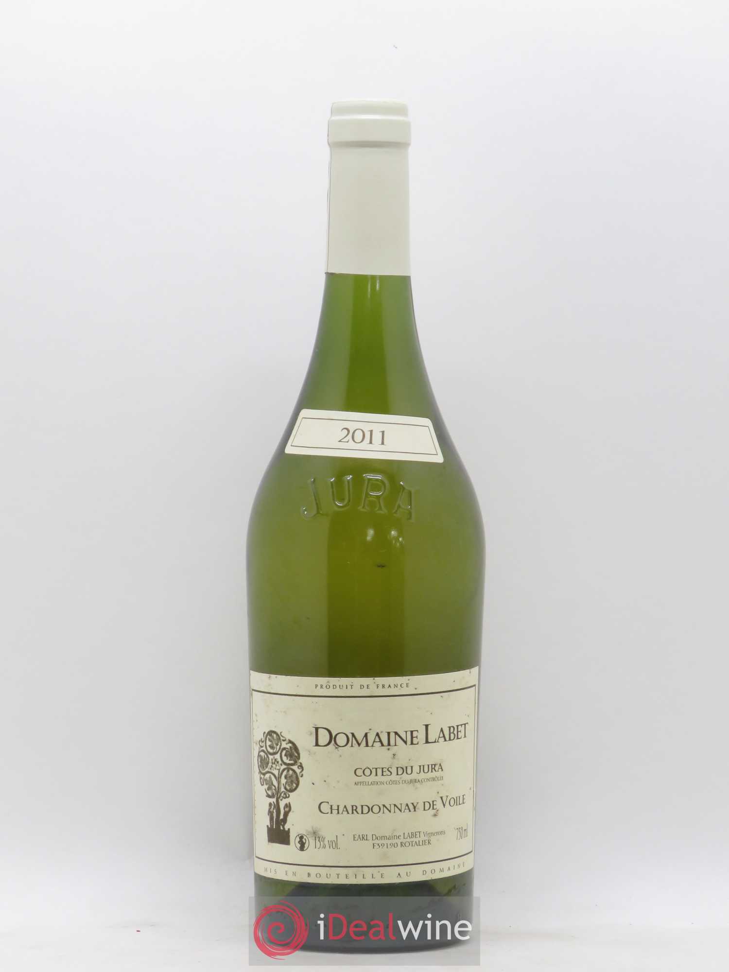 Côtes du Jura Chardonnay de Voile Domaine Labet 2011 - Posten von 1 Flasche - 0
