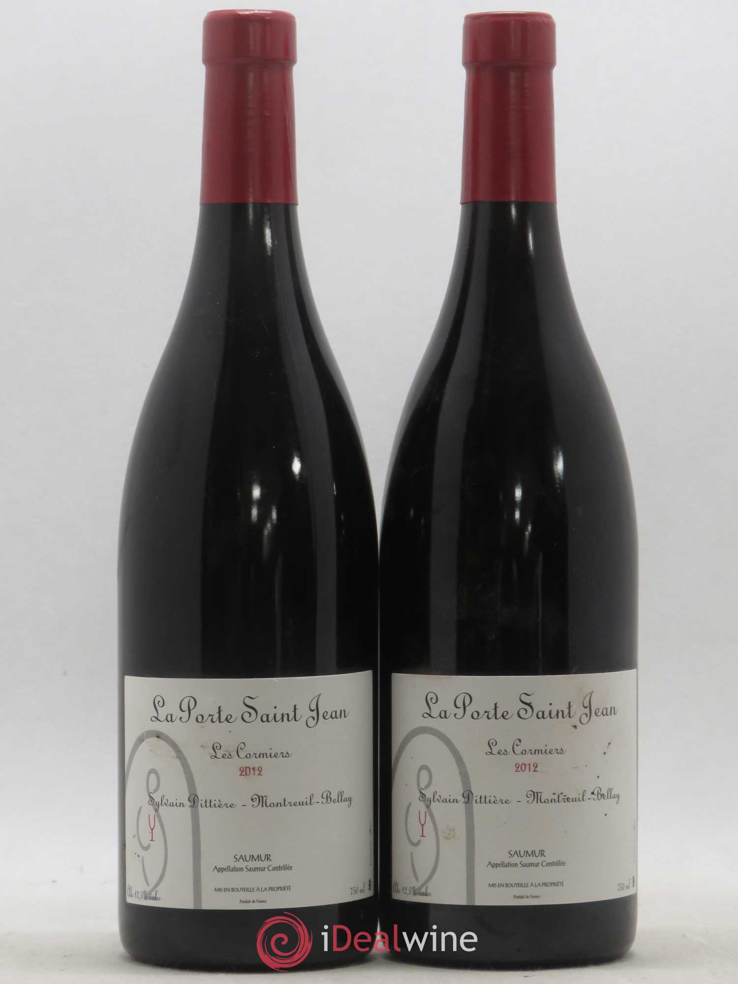 Saumur Les Cormiers La Porte Saint Jean 2012 - Lot de 2 bouteilles - 0