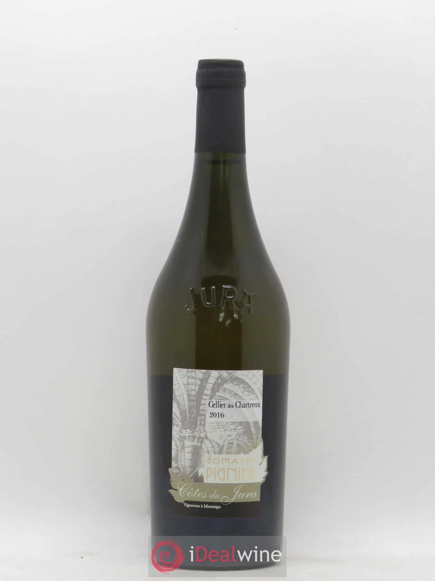 Côtes du Jura Cellier des Chartreux domaine Pignier 2016 - Posten von 1 Flasche - 0