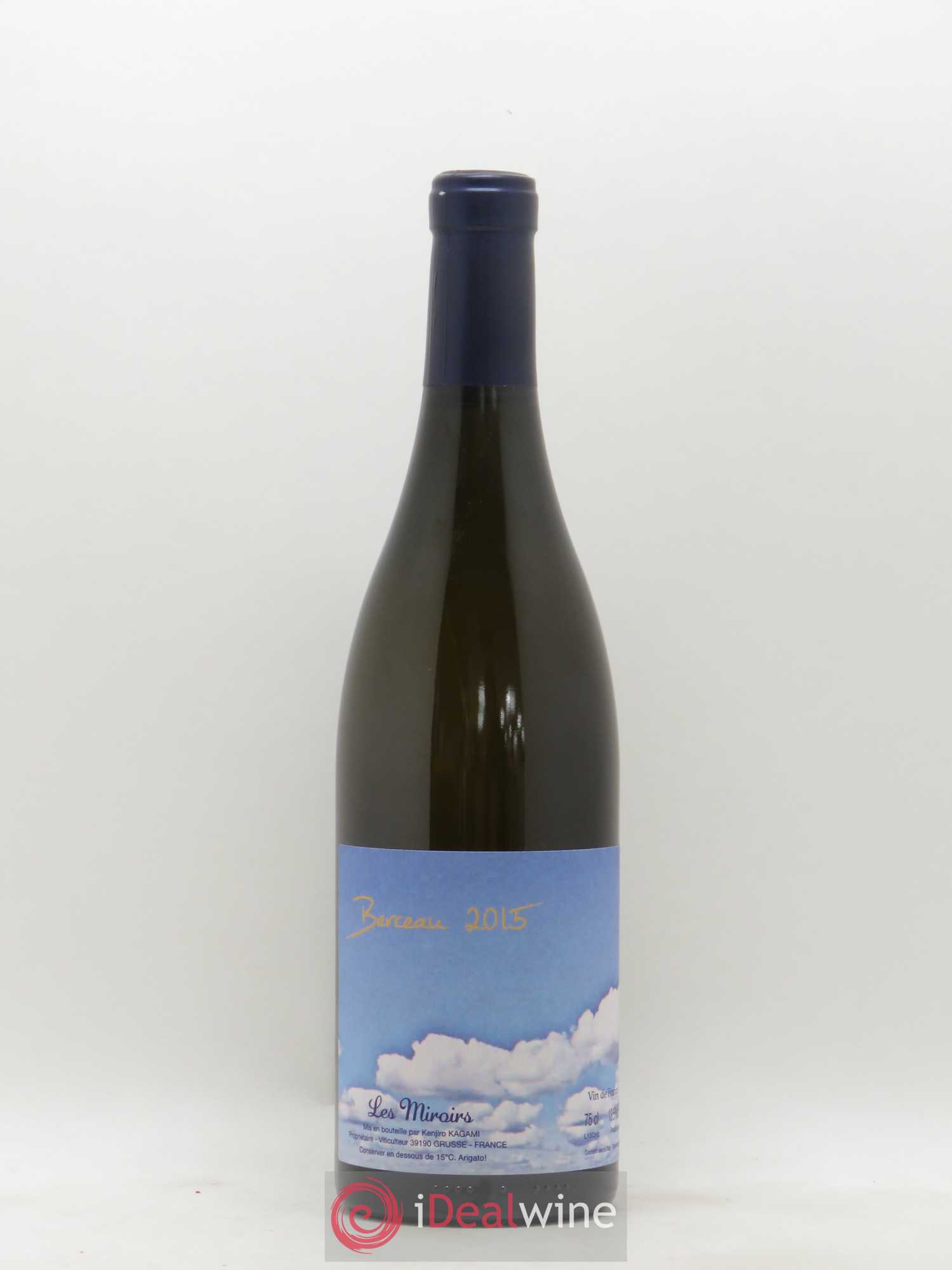 Vin de France Le Berceau Kenjiro Kagami - Domaine des Miroirs 2015 - Lot de 1 bouteille - 0