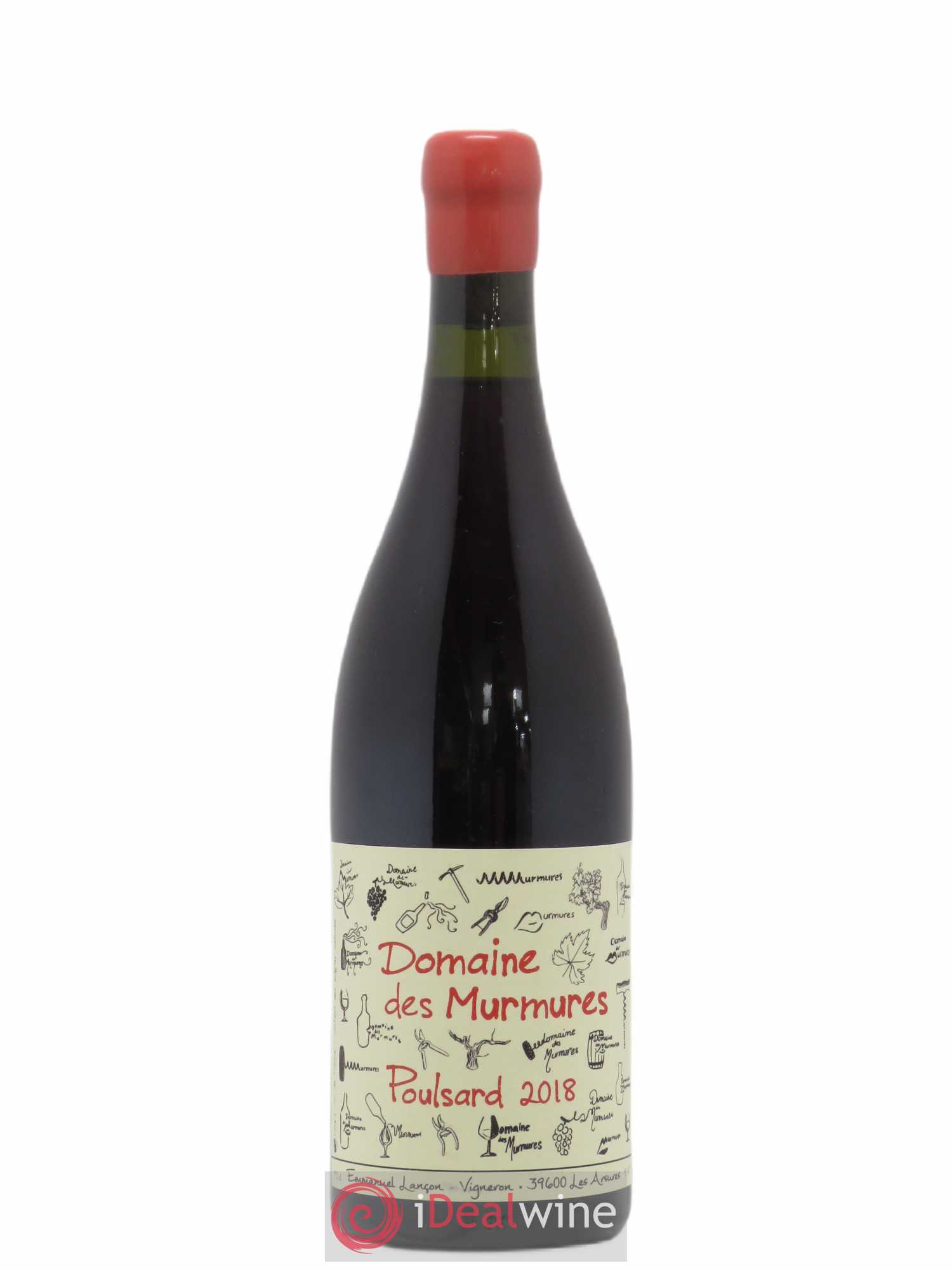 Vin de France Poulsard Murmures (Domaine des) - Emmanuel Lançon 2018 - Posten von 1 Flasche - 0