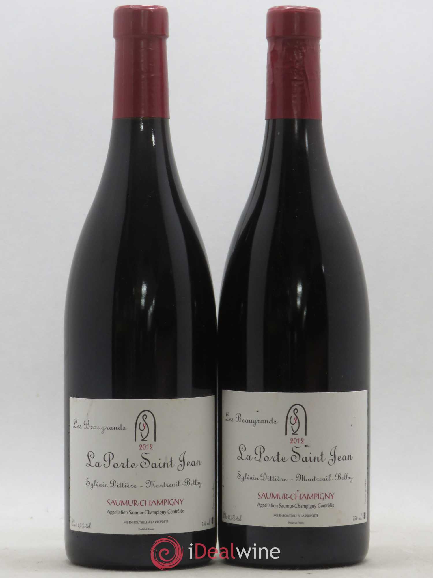 Saumur-Champigny Les Beaugrands La Porte Saint Jean 2012 - Lot de 2 bouteilles - 0