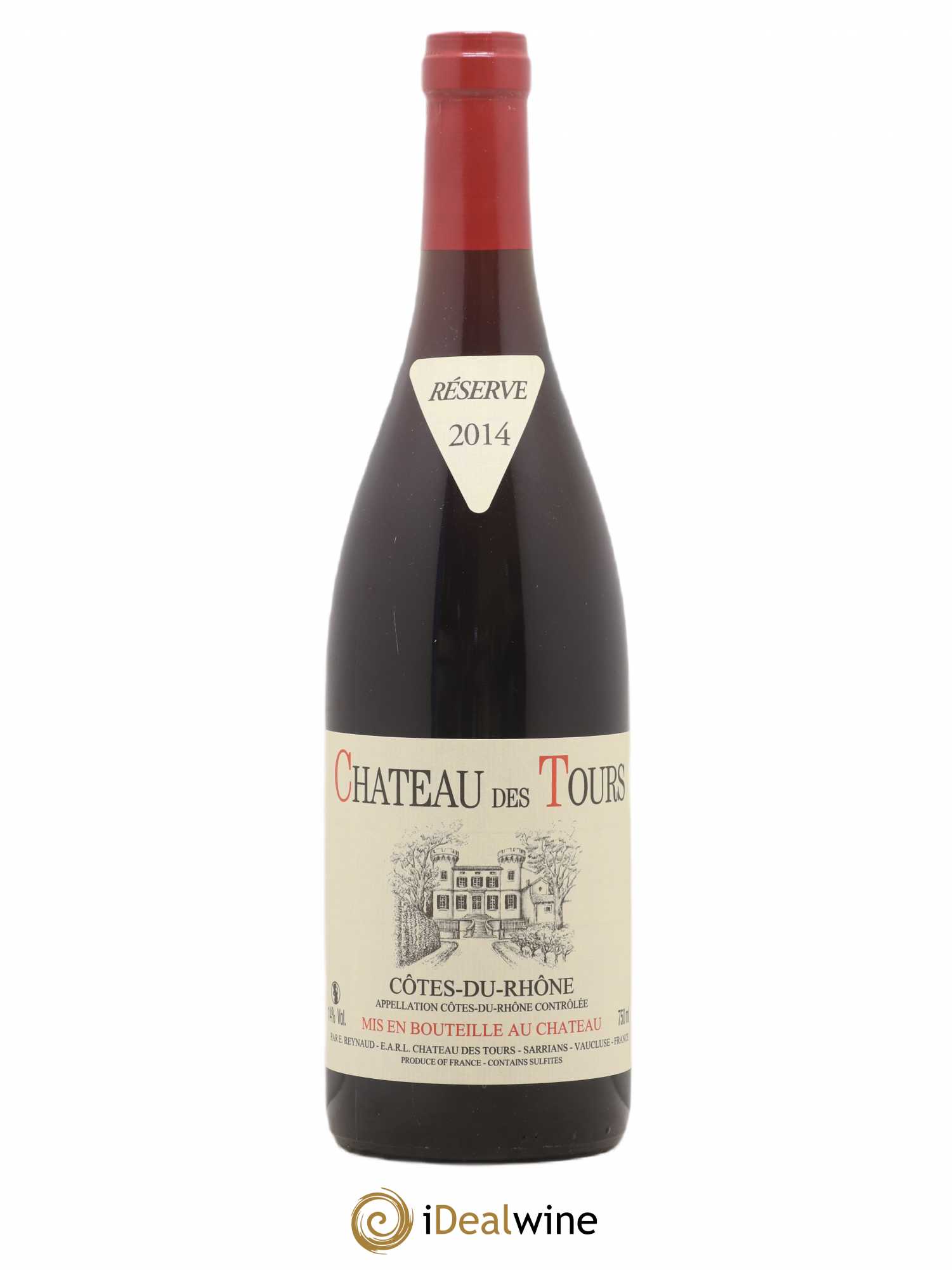 Côtes-du-Rhône Château des Tours Emmanuel Reynaud 2014 - Lot de 1 bouteille - 0