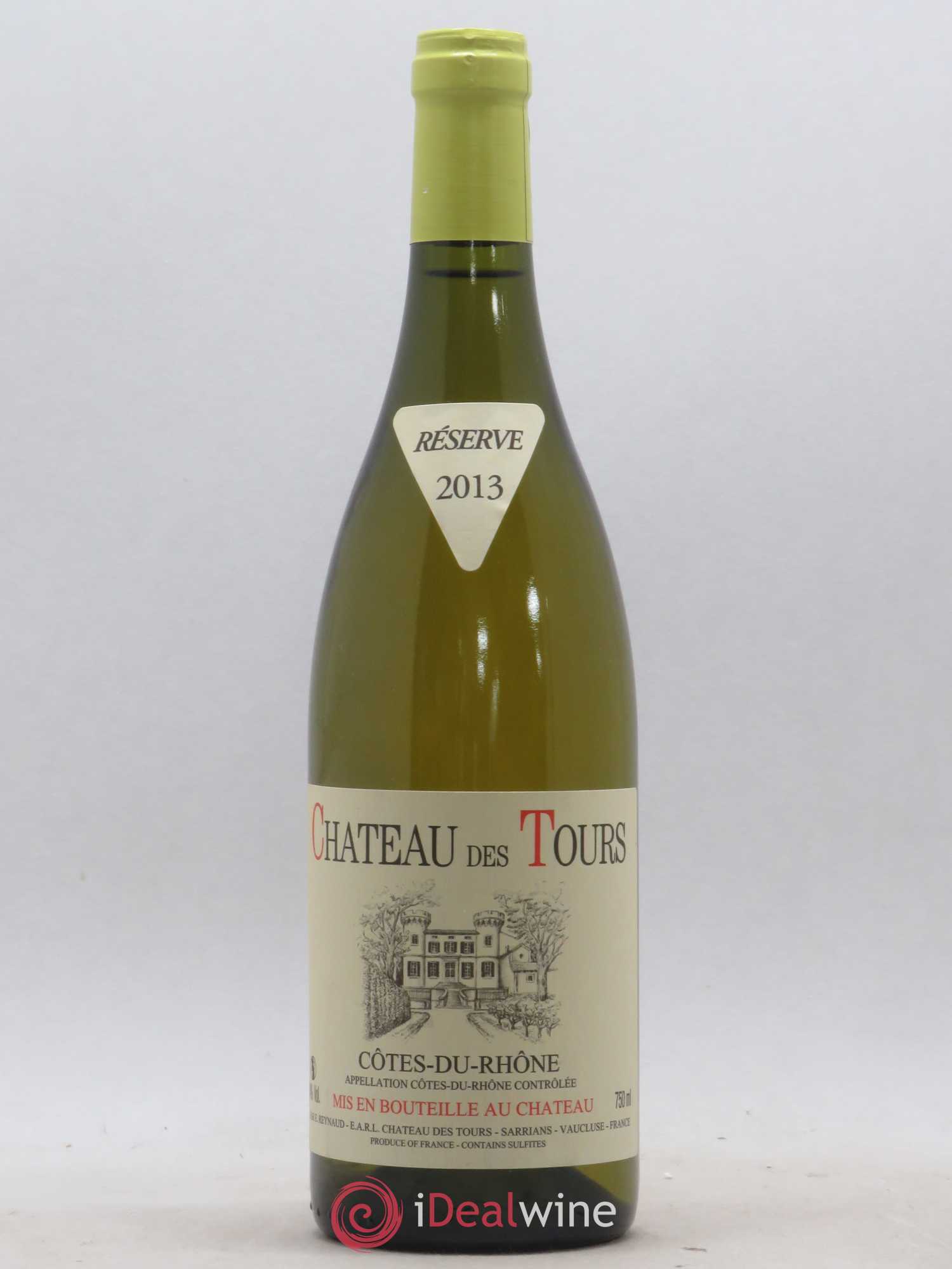 Côtes-du-Rhône Château des Tours Emmanuel Reynaud 2013 - Lot de 1 bouteille - 0