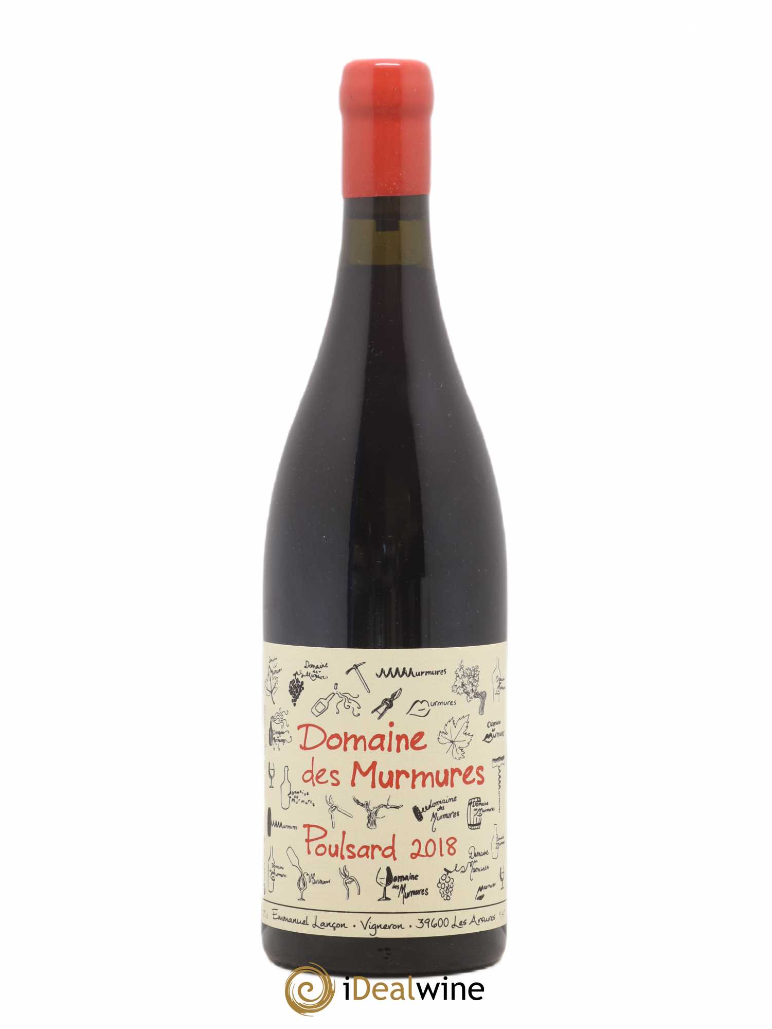 Vin de France Poulsard Murmures (Domaine des) - Emmanuel Lançon 2018 - Lot de 1 bouteille - 0