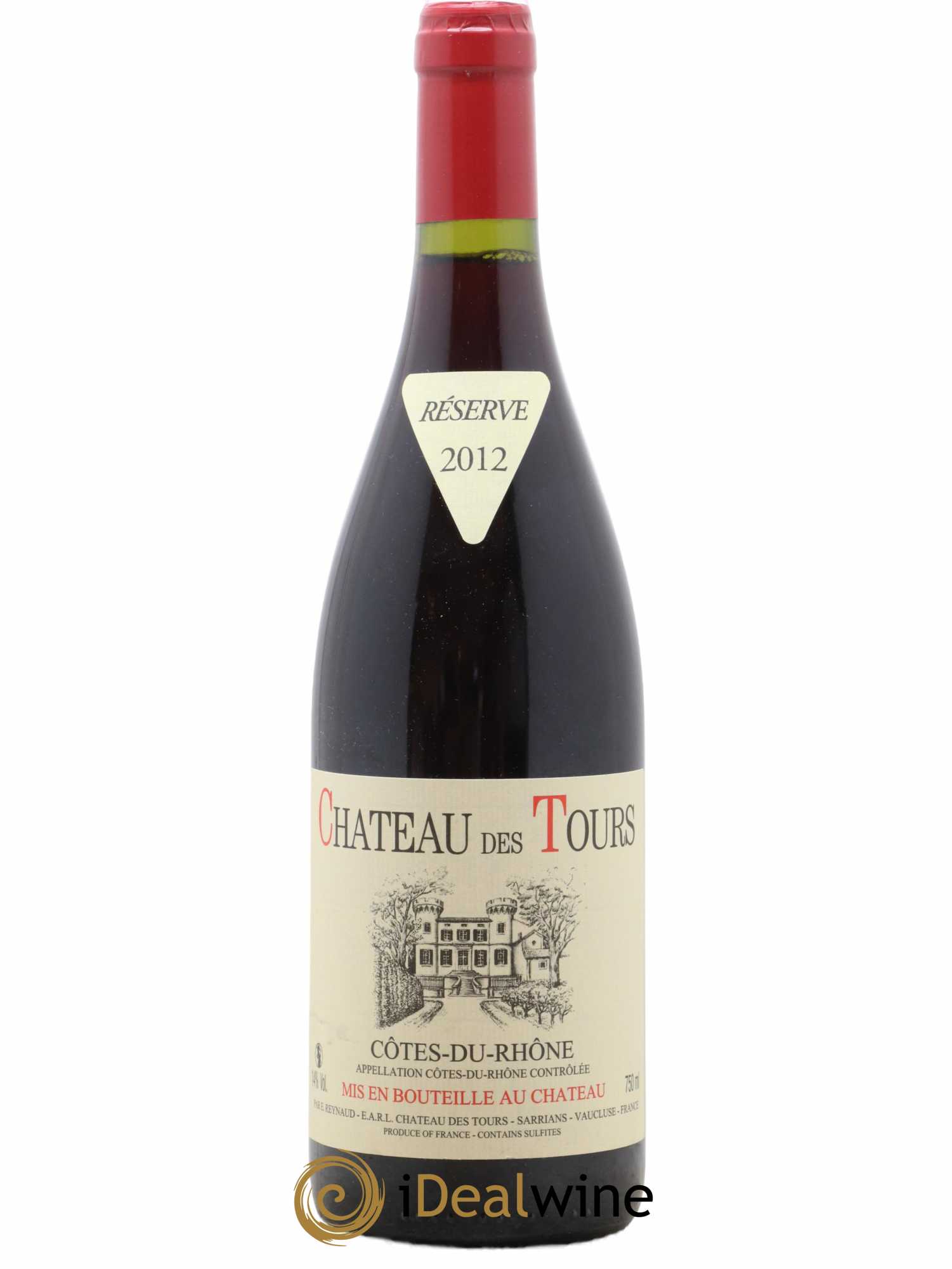 Côtes-du-Rhône Château des Tours Emmanuel Reynaud 2012 - Lot de 1 bouteille - 0