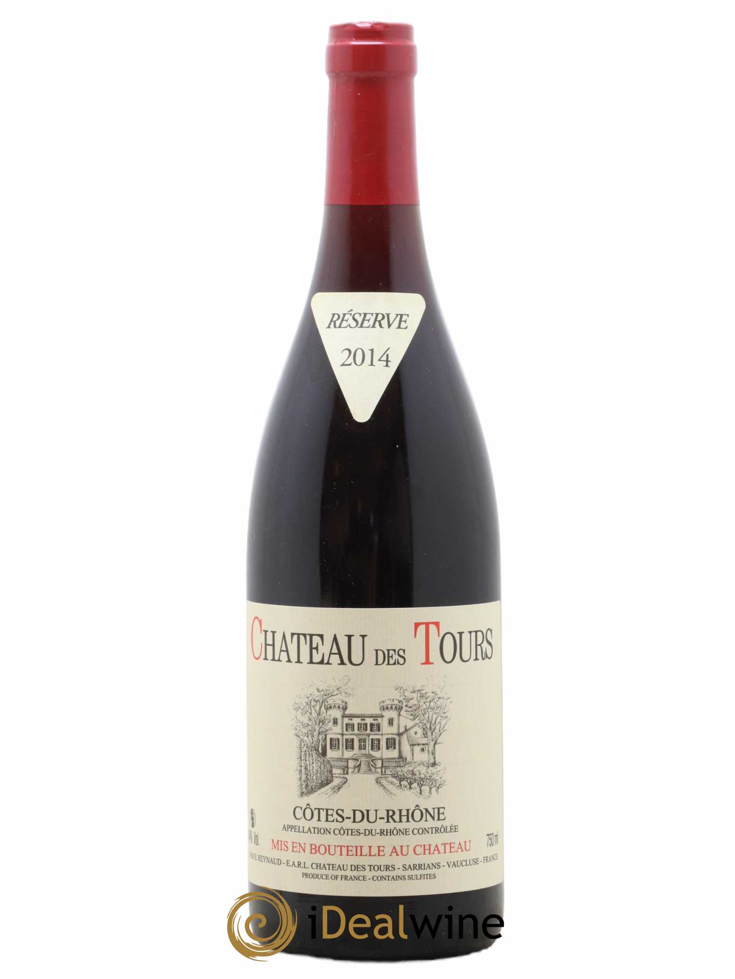 Côtes-du-Rhône Château des Tours Emmanuel Reynaud 2014 - Lot de 1 bouteille - 0