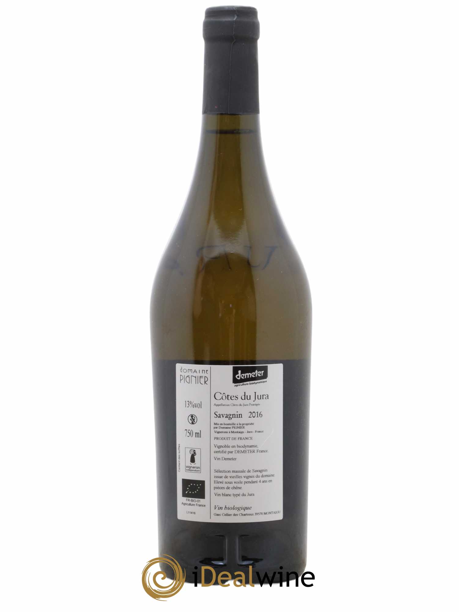 Côtes du Jura 2016 - Posten von 1 Flasche - 1
