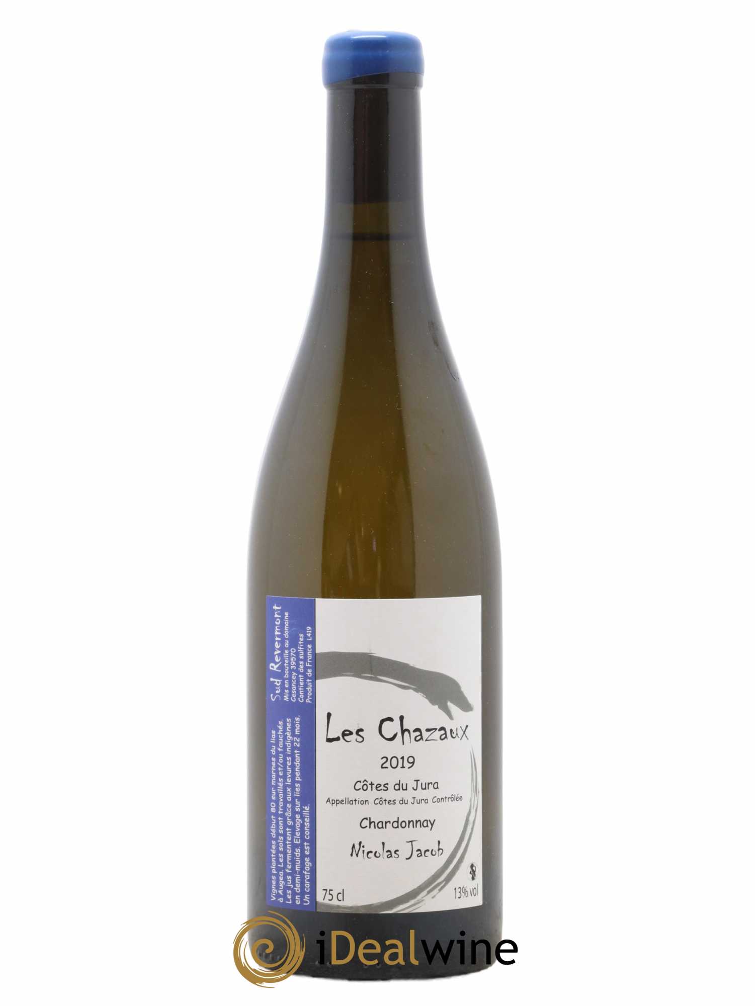 Côtes du Jura Chardonnay Les Chazaux Nicolas Jacob 2019 - Lot de 1 bouteille - 0