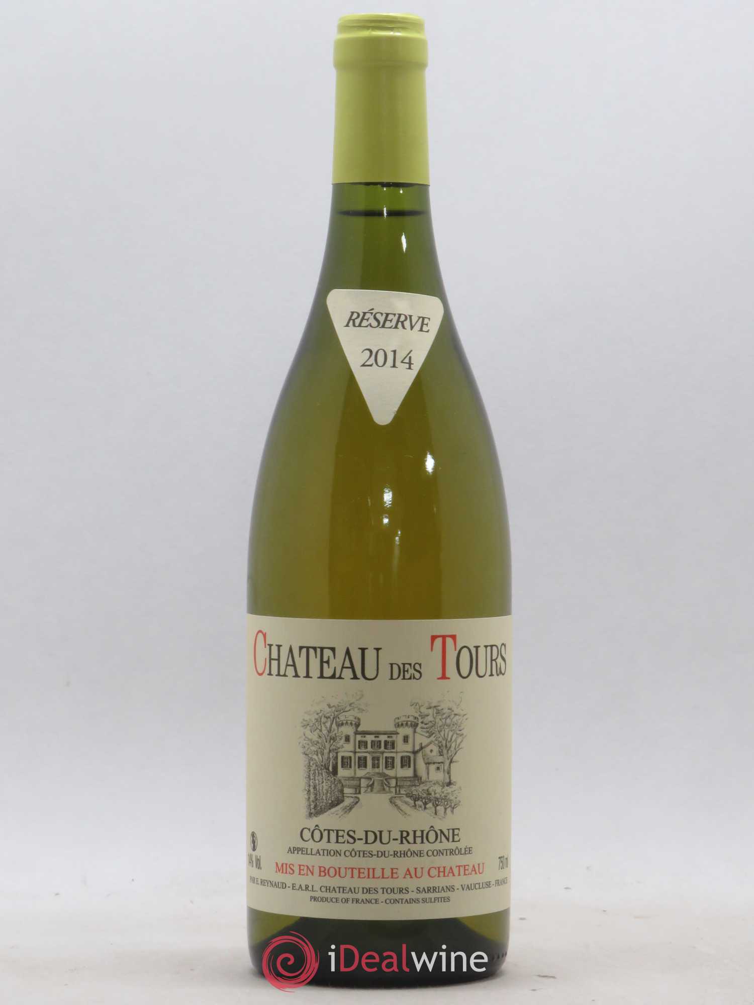 Côtes-du-Rhône Château des Tours Emmanuel Reynaud 2014 - Lot de 1 bouteille - 0
