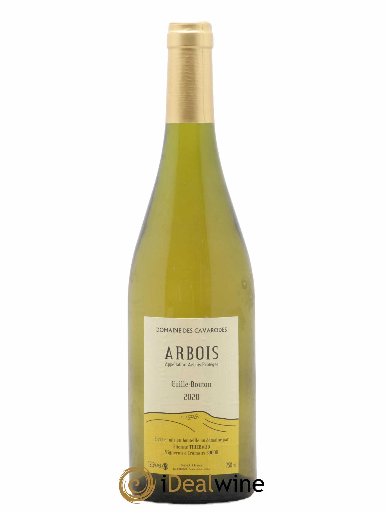 Arbois Guille-Bouton Cavarodes (Domaine des) - Etienne Thiébaud 2020 - Lot de 1 bouteille - 0