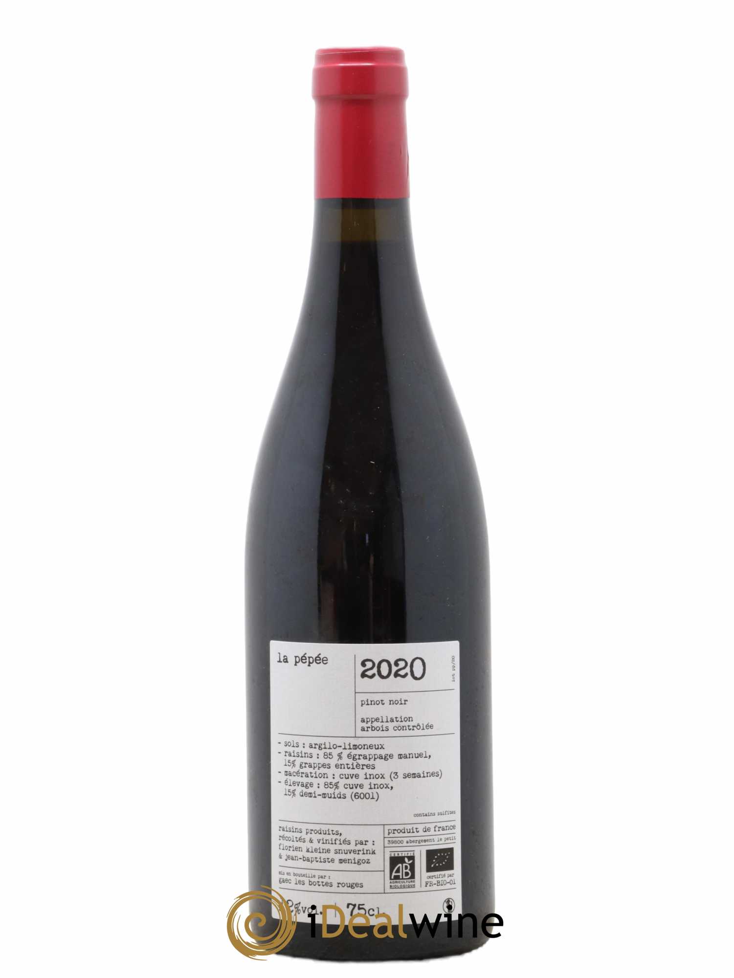 Arbois La Pépée Les Bottes Rouges 2020 - Lot of 1 bottle - 1