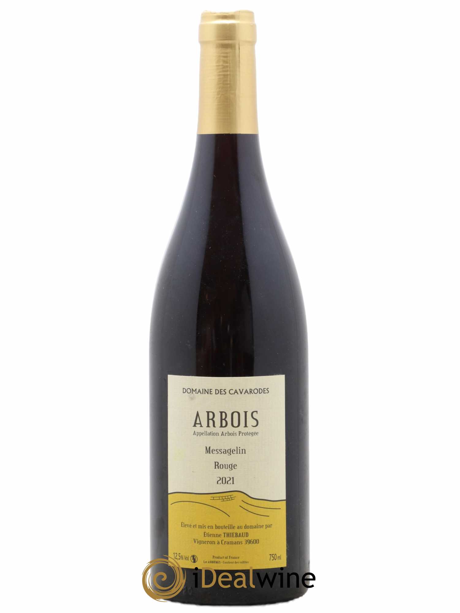 Arbois Messagelin Domaine des Cavarodes 2021 - Lot de 1 bouteille - 0