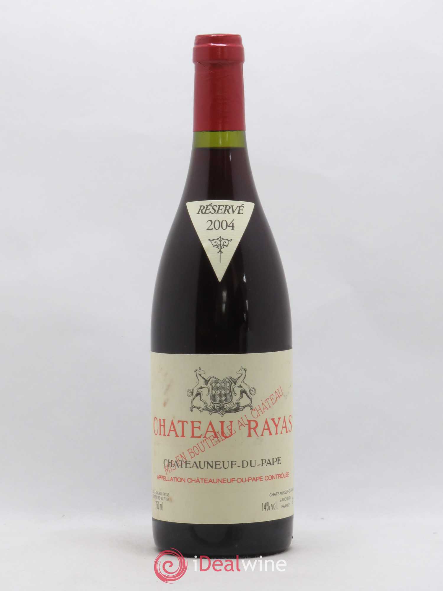 Châteauneuf-du-Pape Château Rayas Emmanuel Reynaud 2004 - Lot de 1 bouteille - 0
