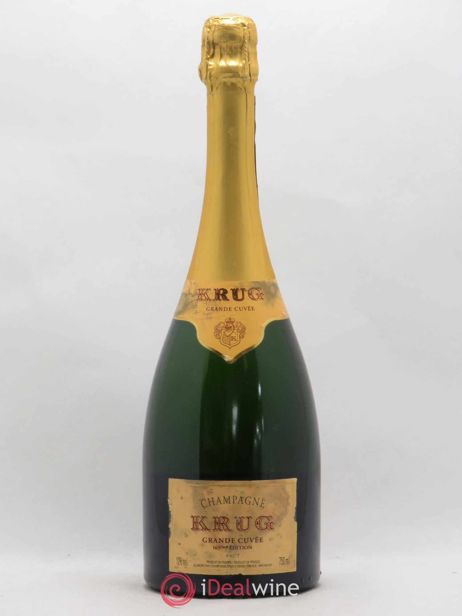 Grande Cuvée - 163ème édition Krug - Lot de 1 bouteille - 0