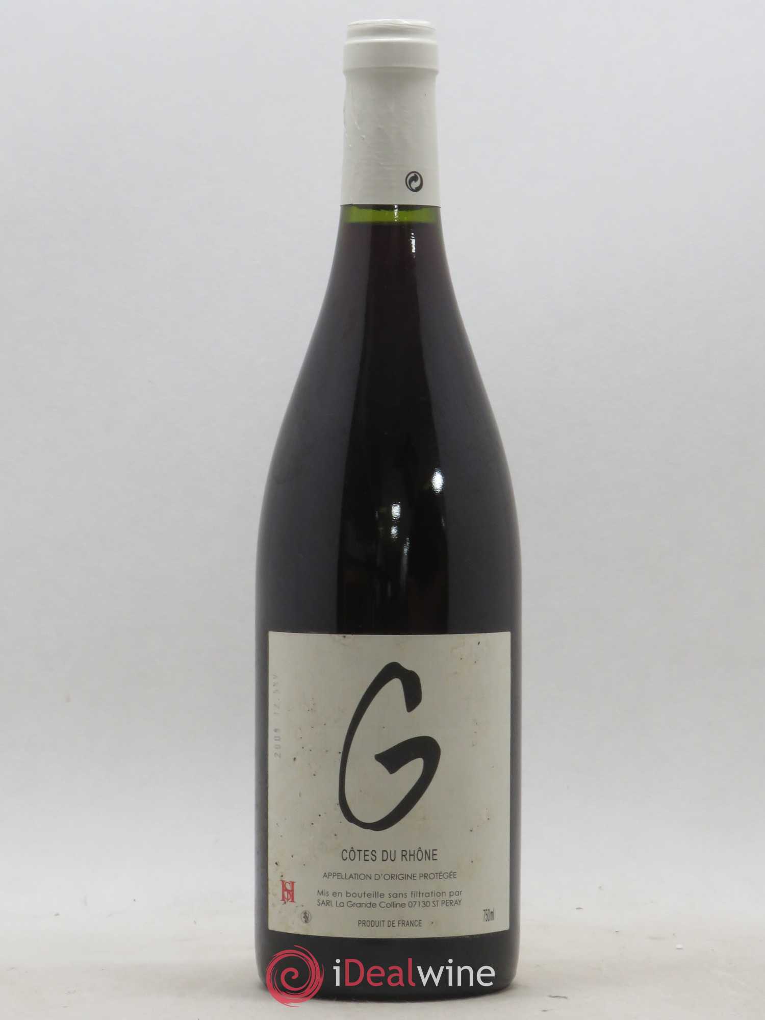Côtes-du-Rhône Cuvée G La Grande Colline Hirotake Ooka 2009 - Posten von 1 Flasche - 0