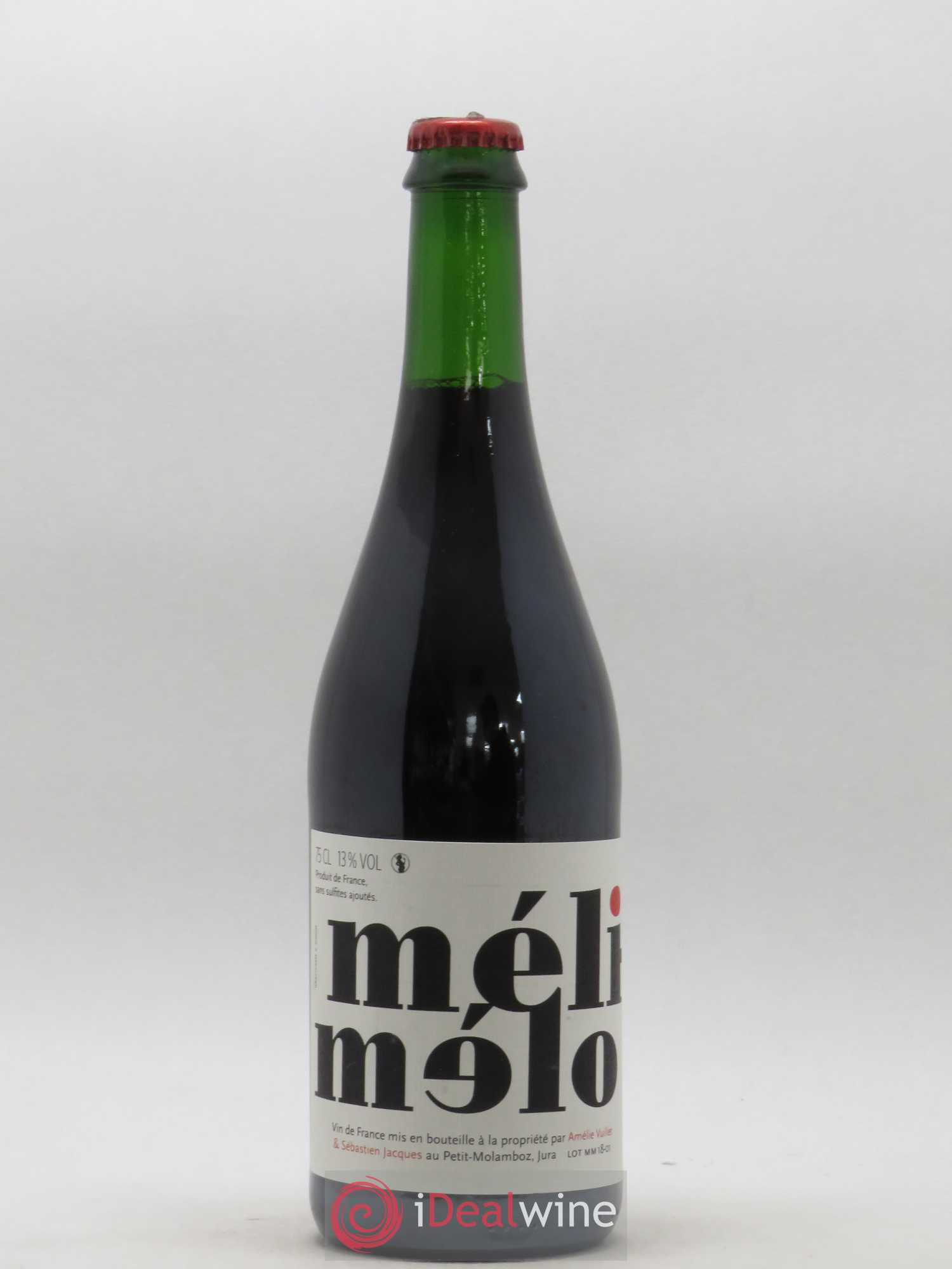 Vin de France Méli-Mélo Amelie Vuillet et Sébastien Jacques 2018 - Lot de 1 bouteille - 0