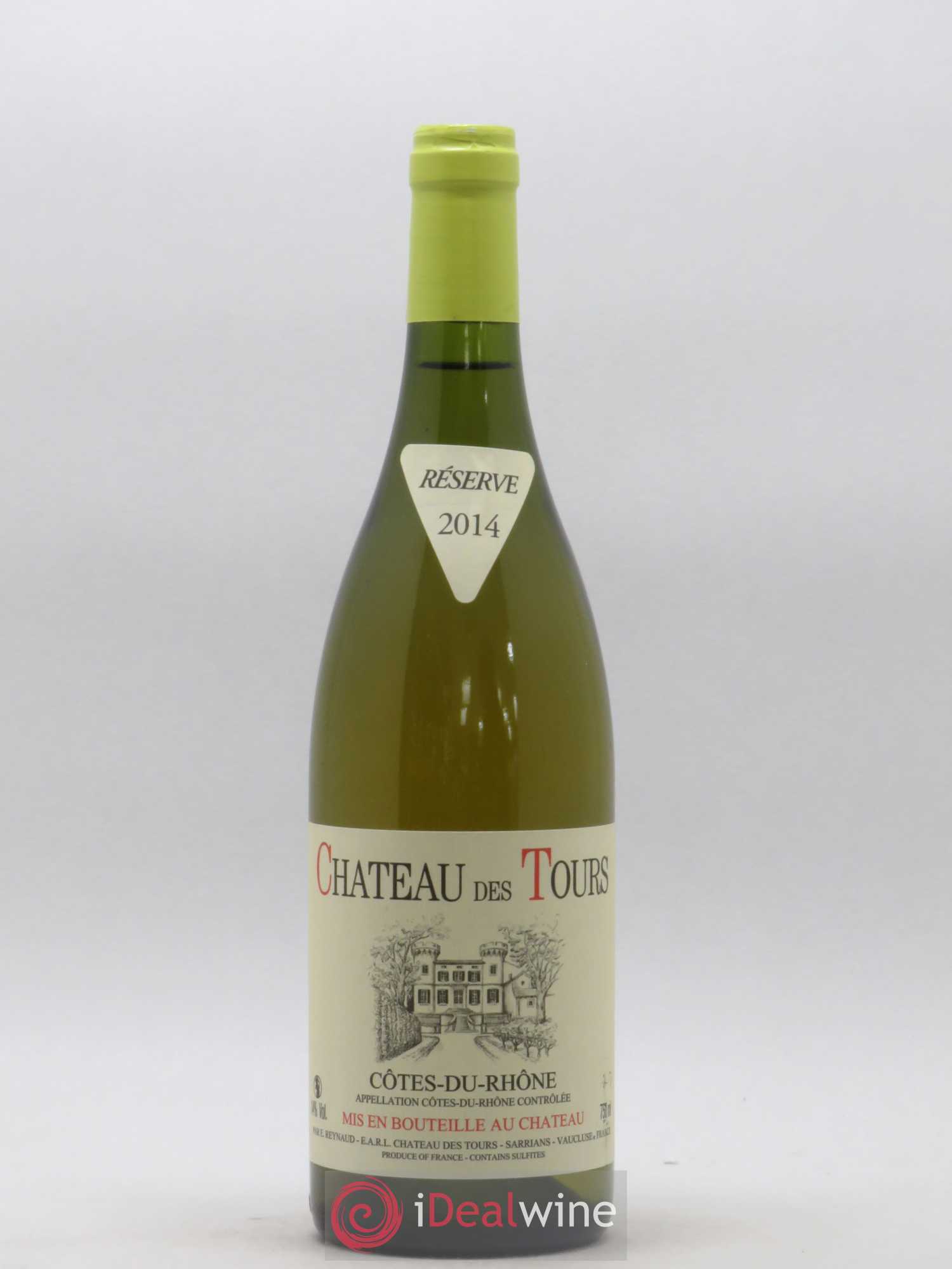 Côtes-du-Rhône Château des Tours Emmanuel Reynaud 2014 - Lot de 1 bouteille - 0