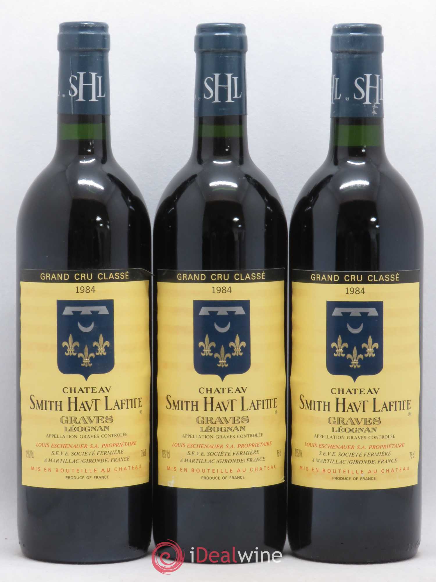 Château Smith Haut Lafitte Cru Classé de Graves 1984 - Lot de 12 bouteilles - 3