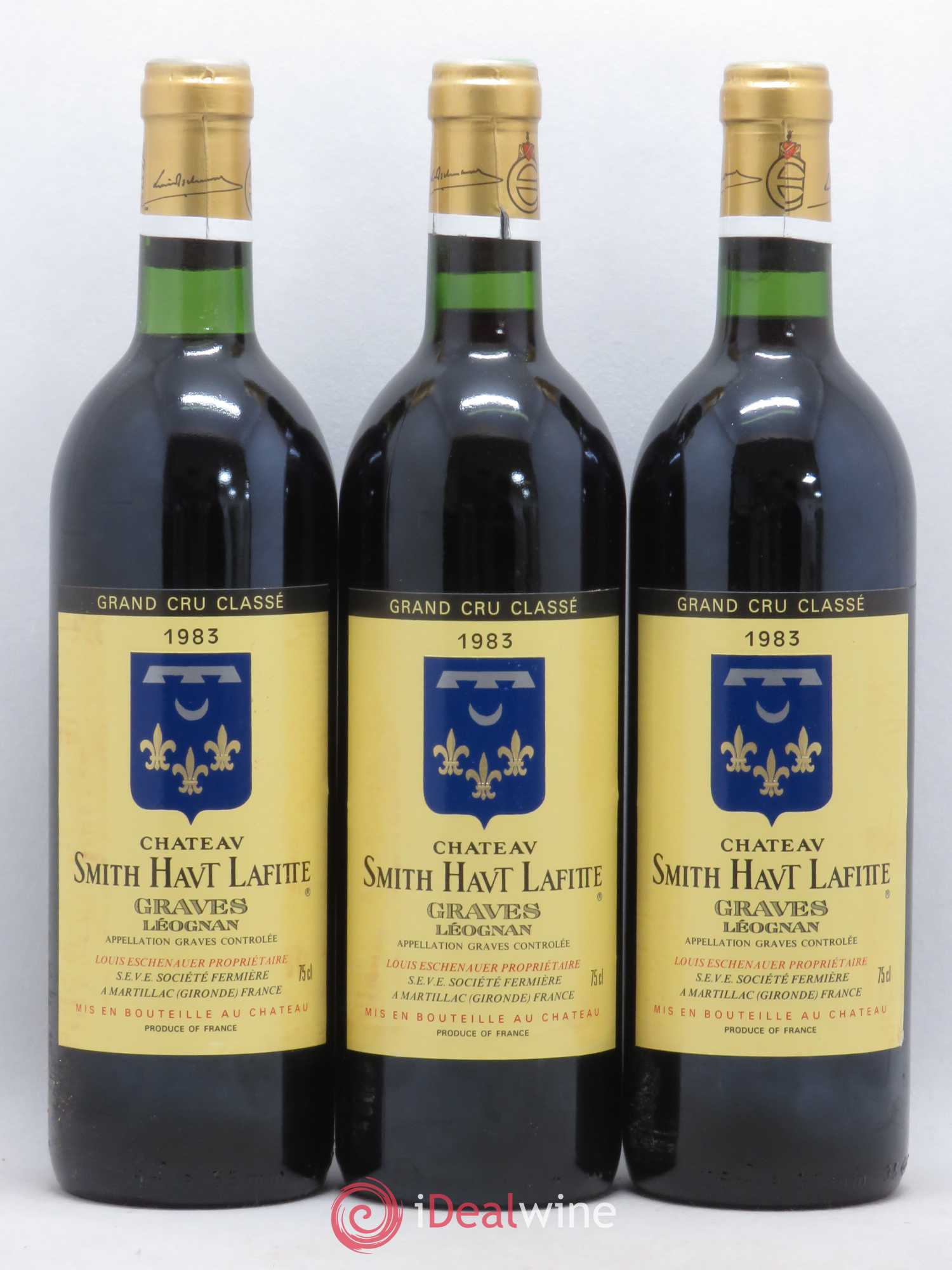 Château Smith Haut Lafitte Cru Classé de Graves 1983 - Lot de 12 bouteilles - 2