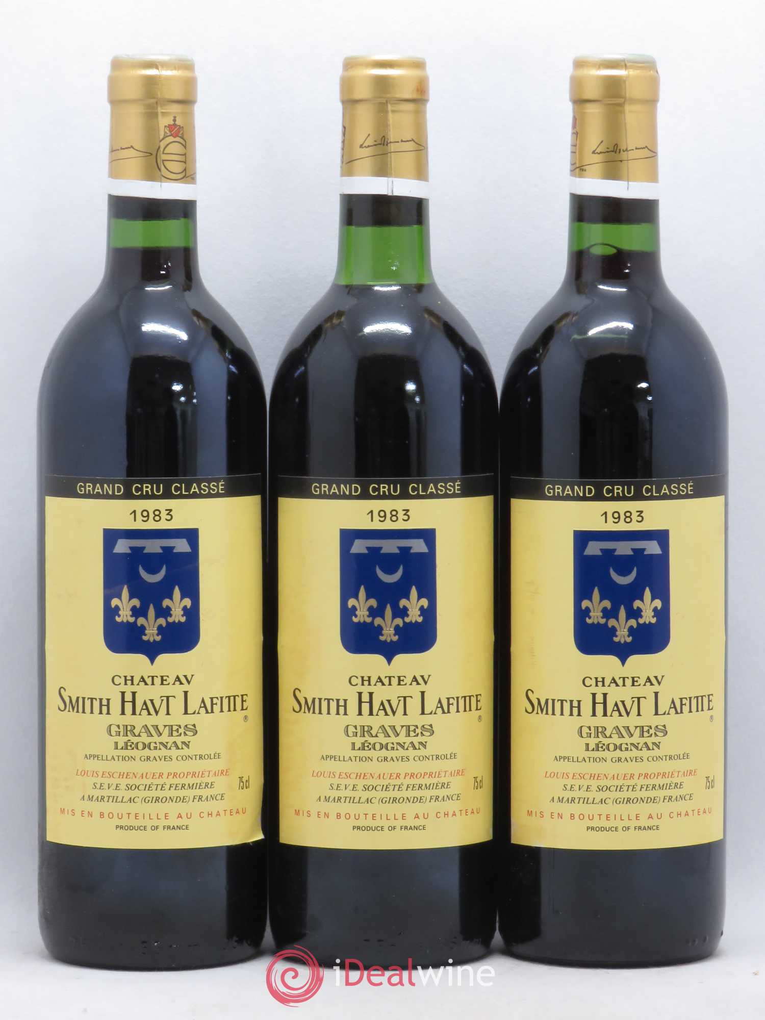 Château Smith Haut Lafitte Cru Classé de Graves 1983 - Lot de 12 bouteilles - 3