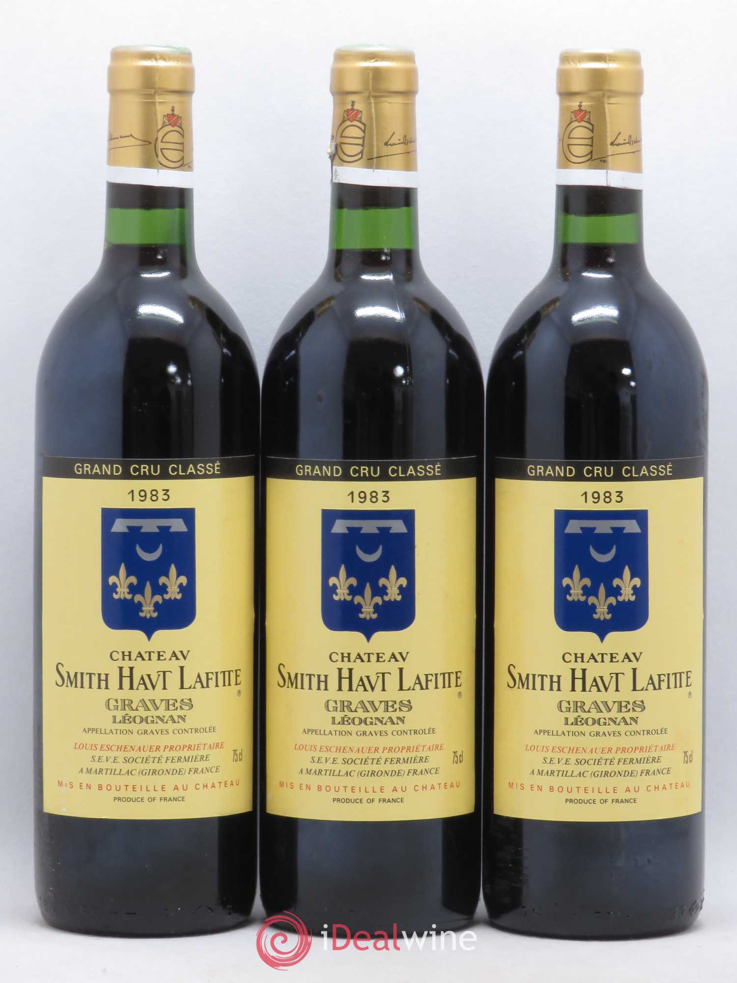 Château Smith Haut Lafitte Cru Classé de Graves 1983 - Lot de 12 bouteilles - 4