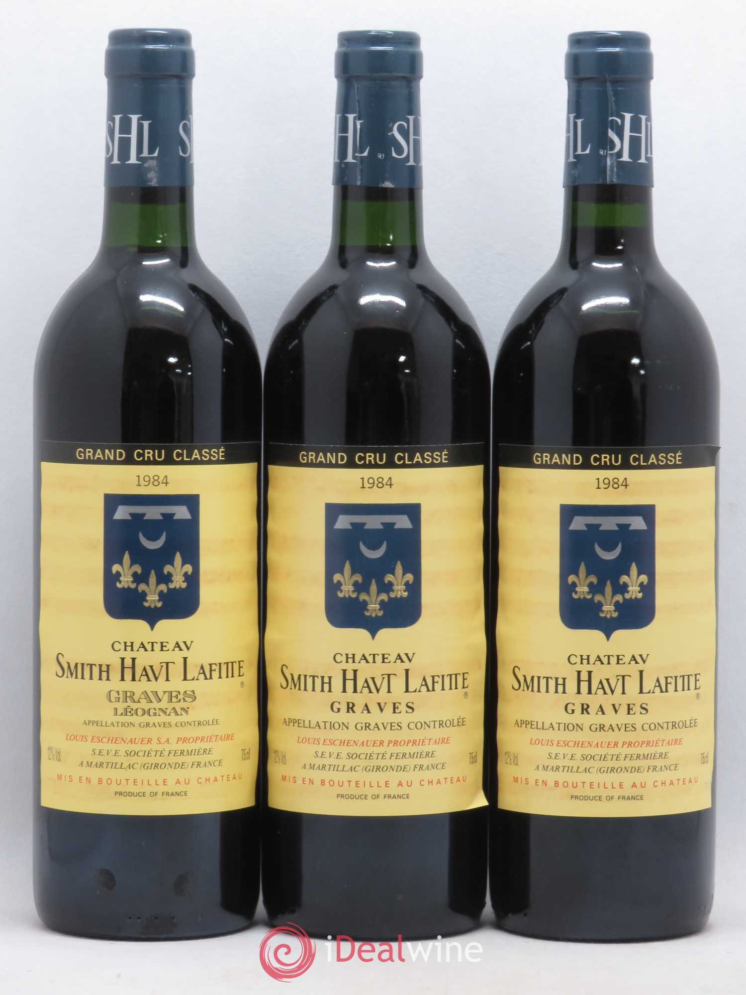 Château Smith Haut Lafitte Cru Classé de Graves 1984 - Lot de 12 bouteilles - 3