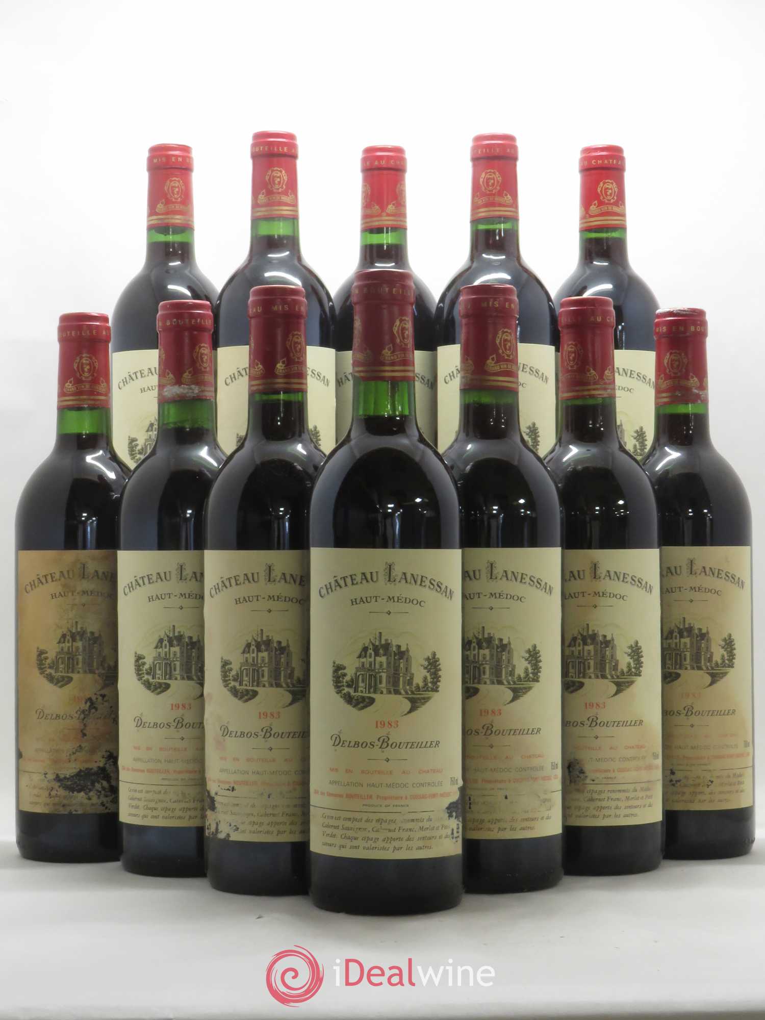 Château Lanessan Cru Bourgeois 1983 - Lot de 12 bouteilles - 0