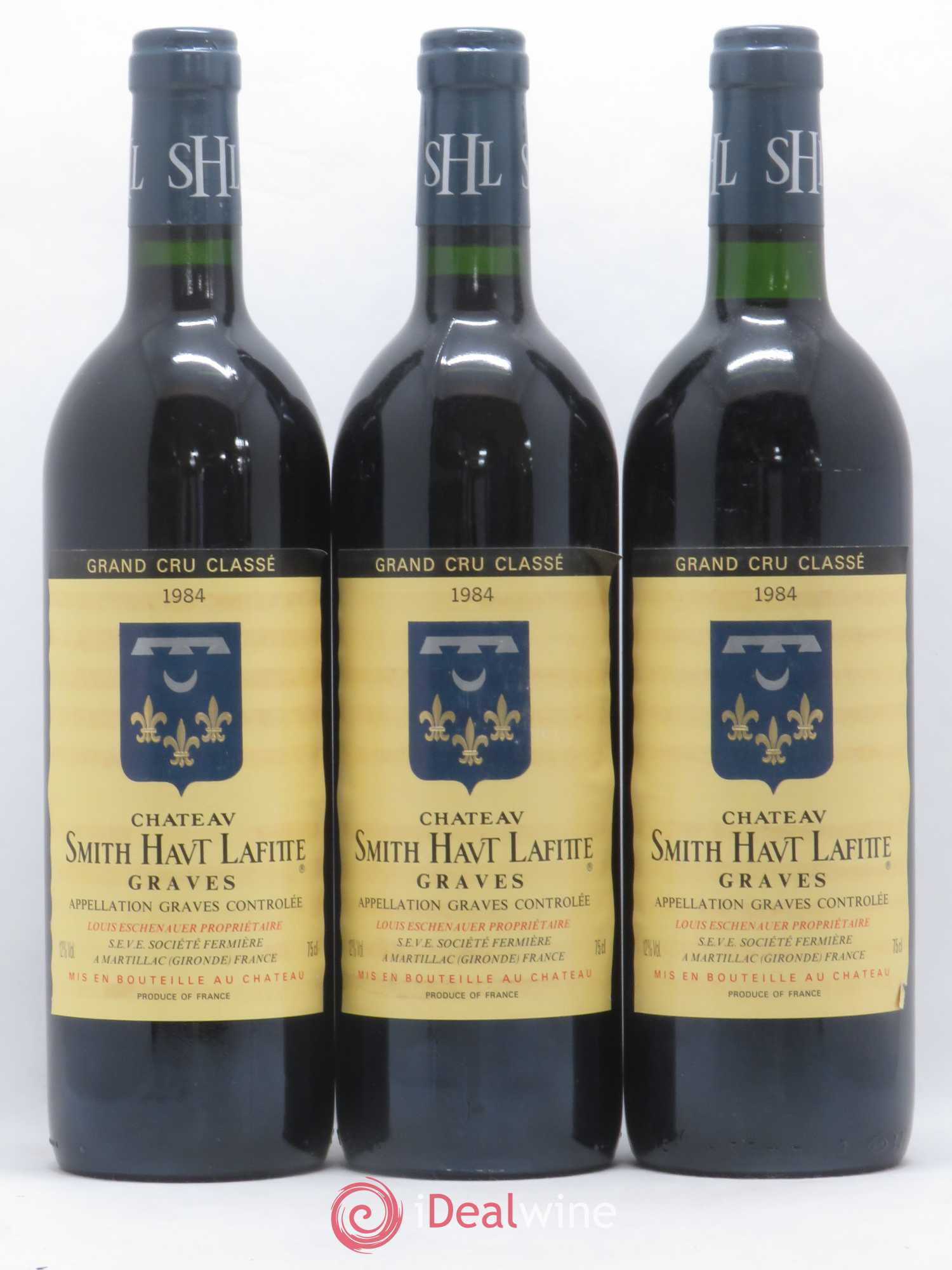 Château Smith Haut Lafitte Cru Classé de Graves 1984 - Lot de 12 bouteilles - 2