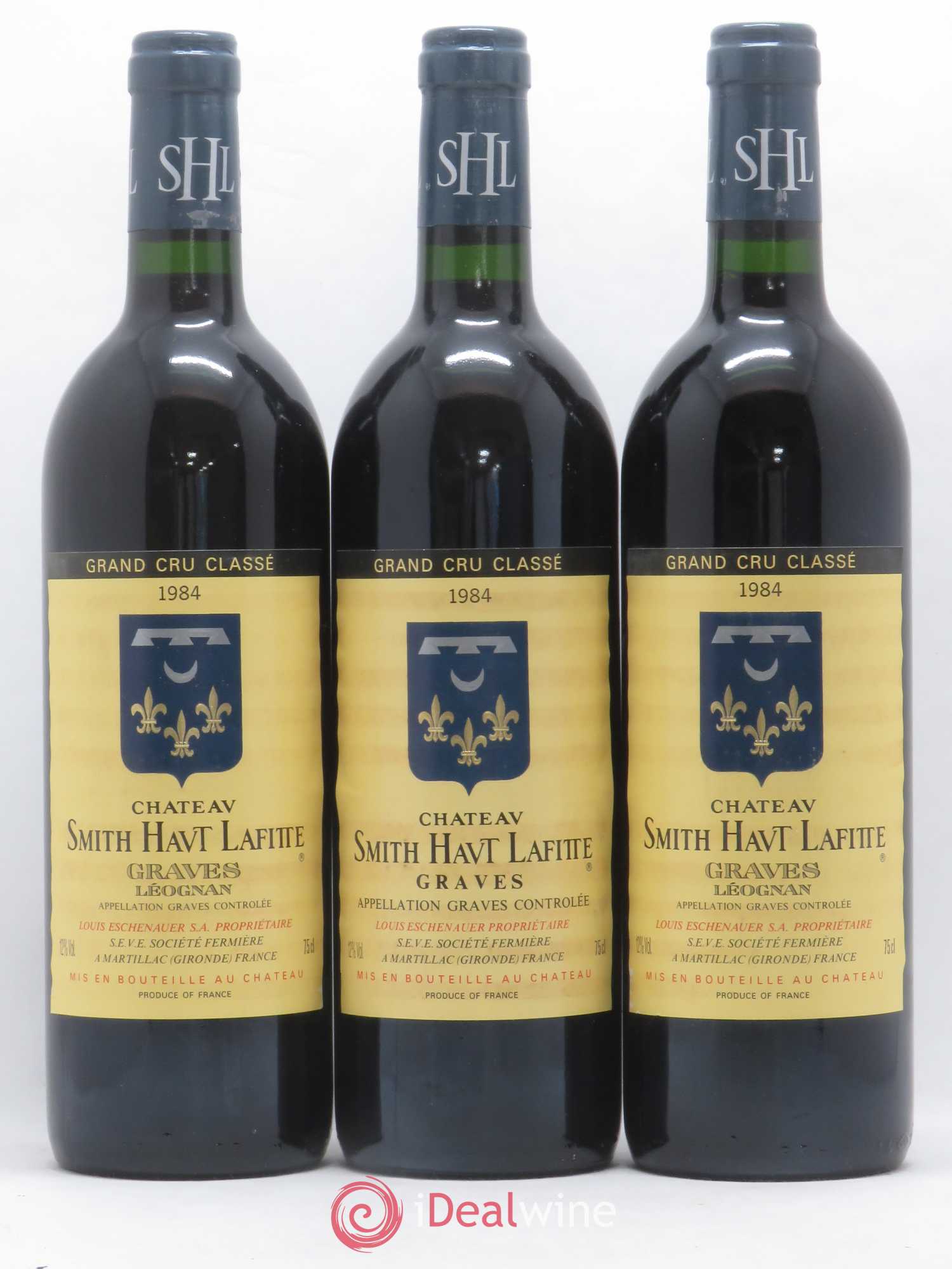 Château Smith Haut Lafitte Cru Classé de Graves 1984 - Lot de 12 bouteilles - 3