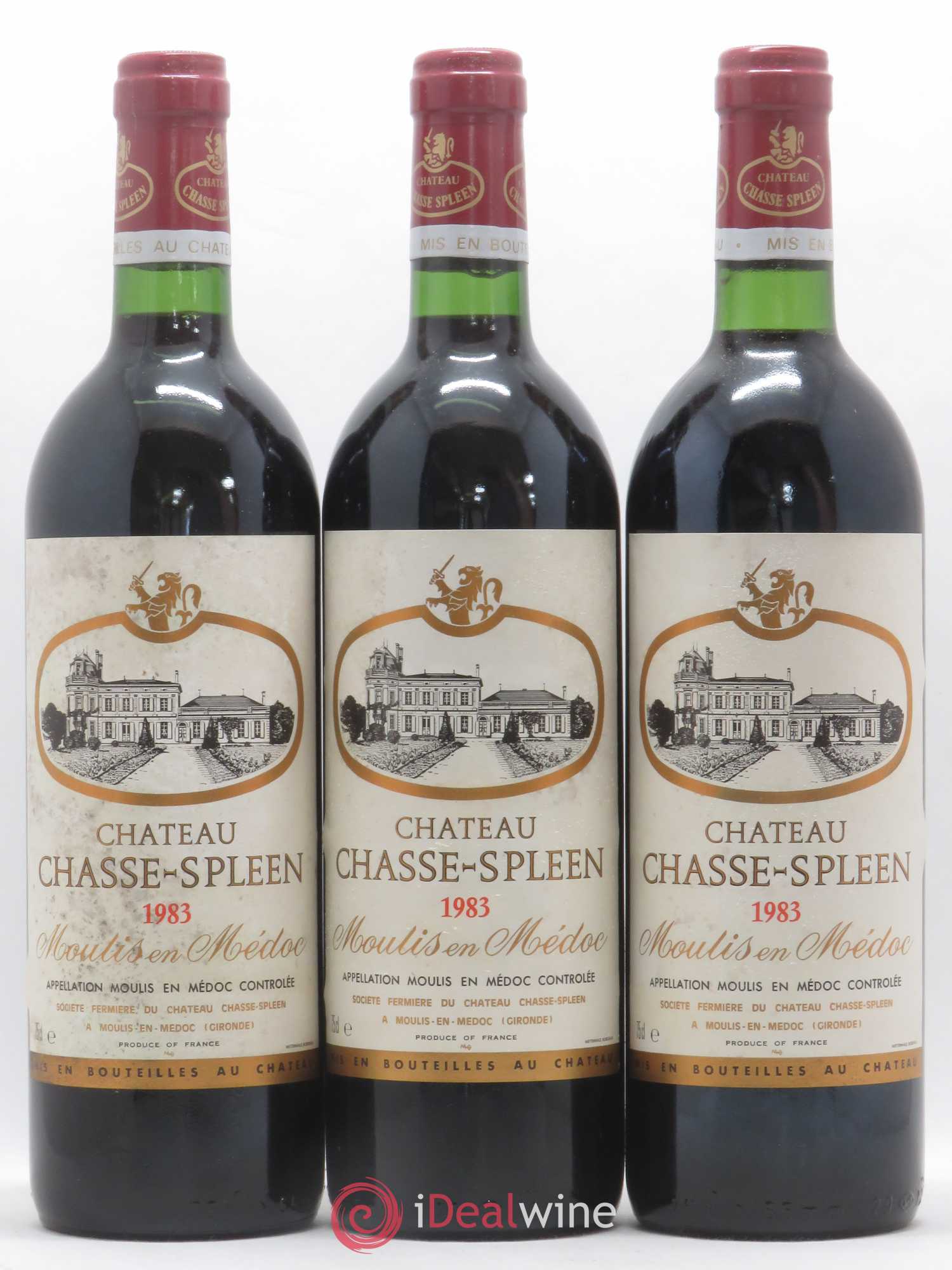 Château Chasse Spleen 1983 - Lot de 12 bouteilles - 3