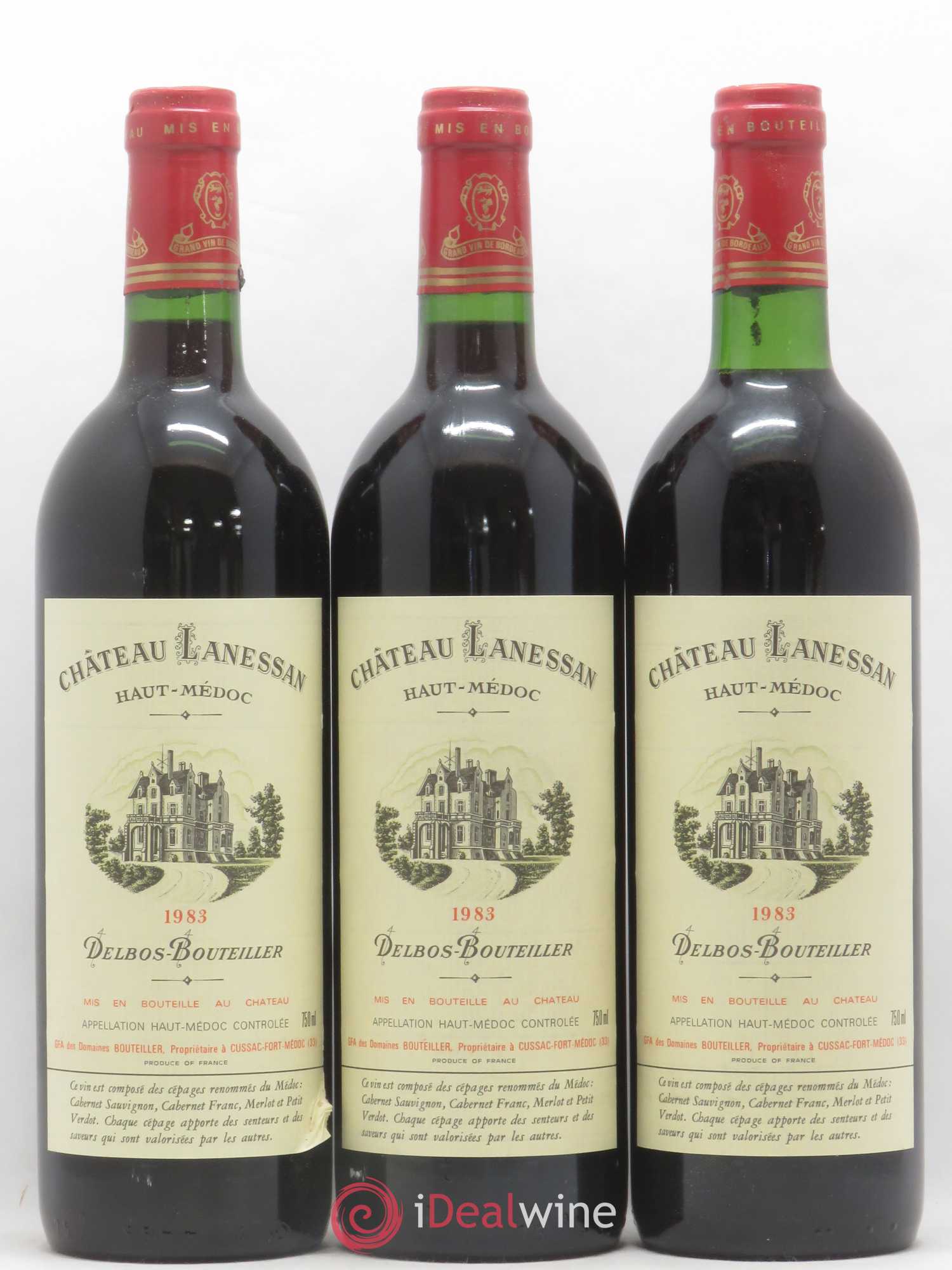 Château Lanessan Cru Bourgeois 1983 - Lot de 12 bouteilles - 4