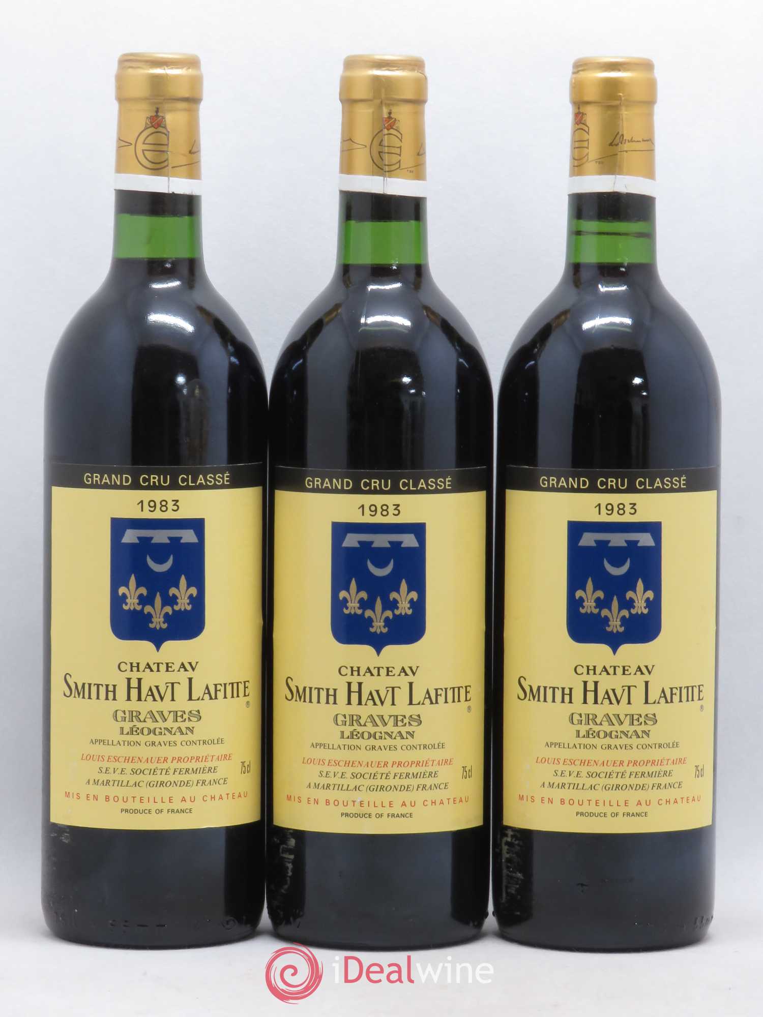 Château Smith Haut Lafitte Cru Classé de Graves 1983 - Lot de 12 bouteilles - 2