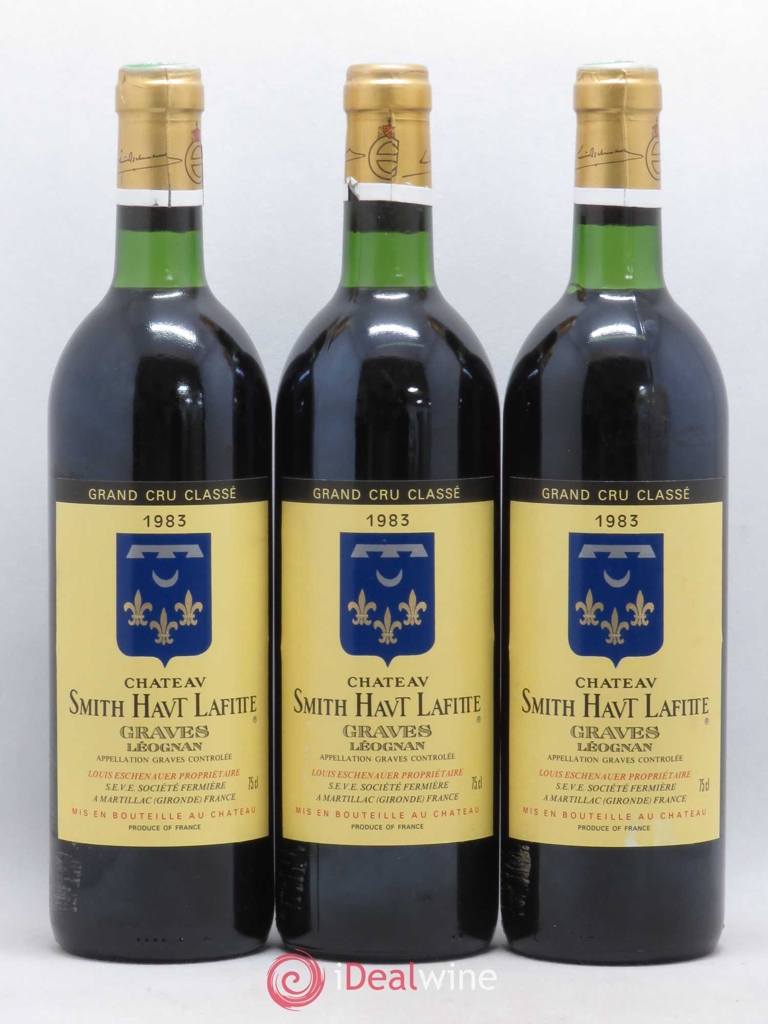 Château Smith Haut Lafitte Cru Classé de Graves 1983 - Lot de 12 bouteilles - 3