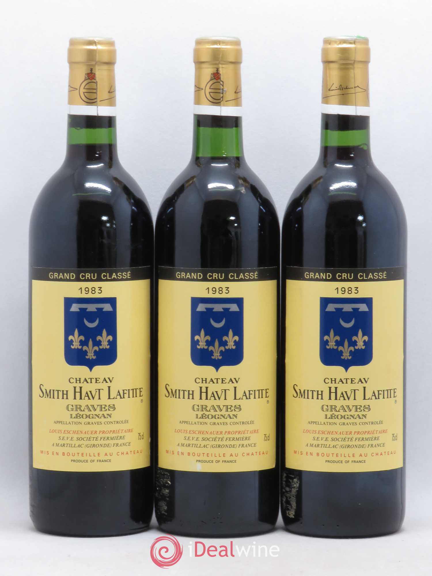 Château Smith Haut Lafitte Cru Classé de Graves 1983 - Lot de 12 bouteilles - 4