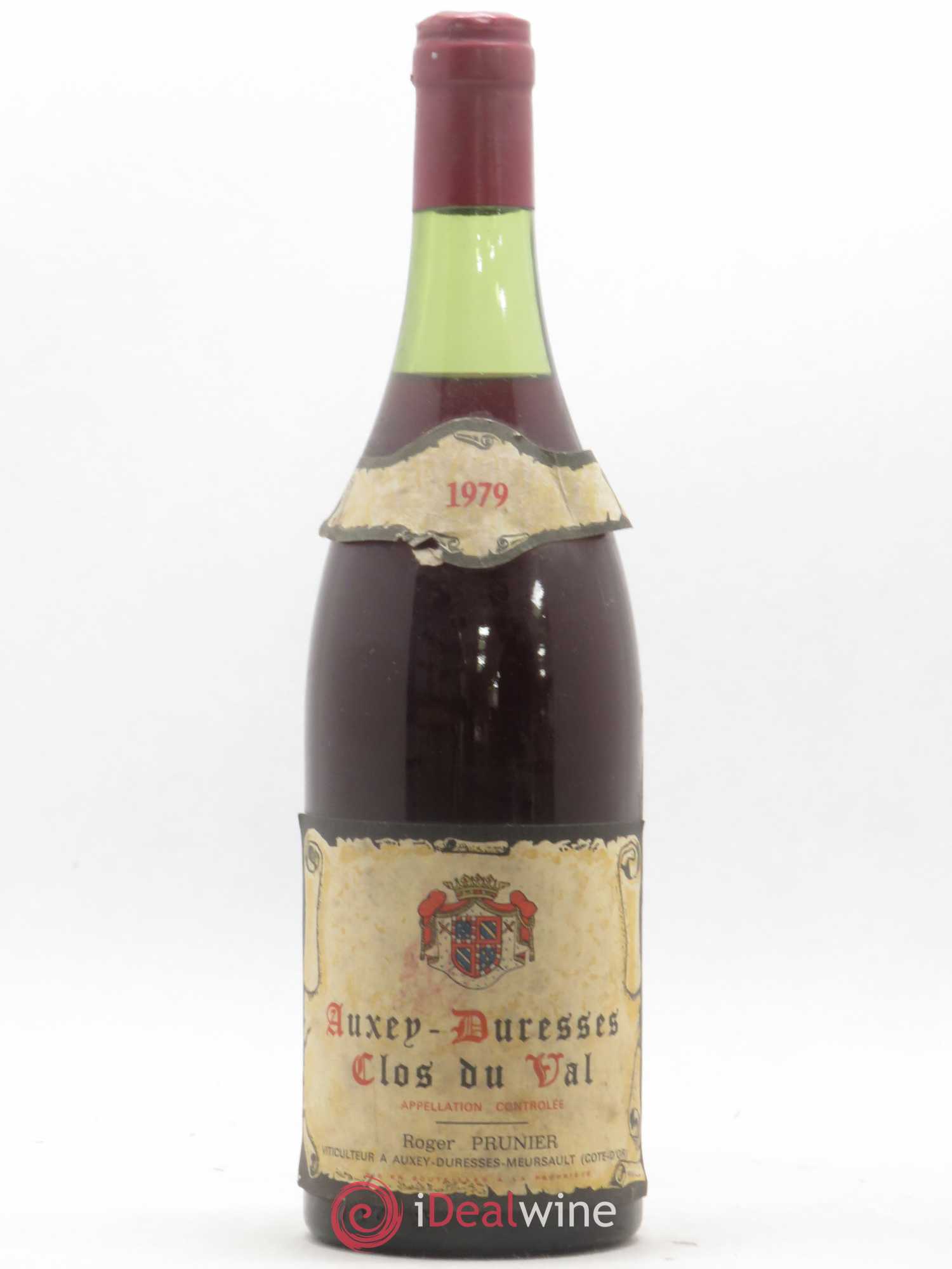 Auxey-Duresses Clos du Val Prunier (sans prix de réserve) 1979 - Posten von 1 Flasche - 0