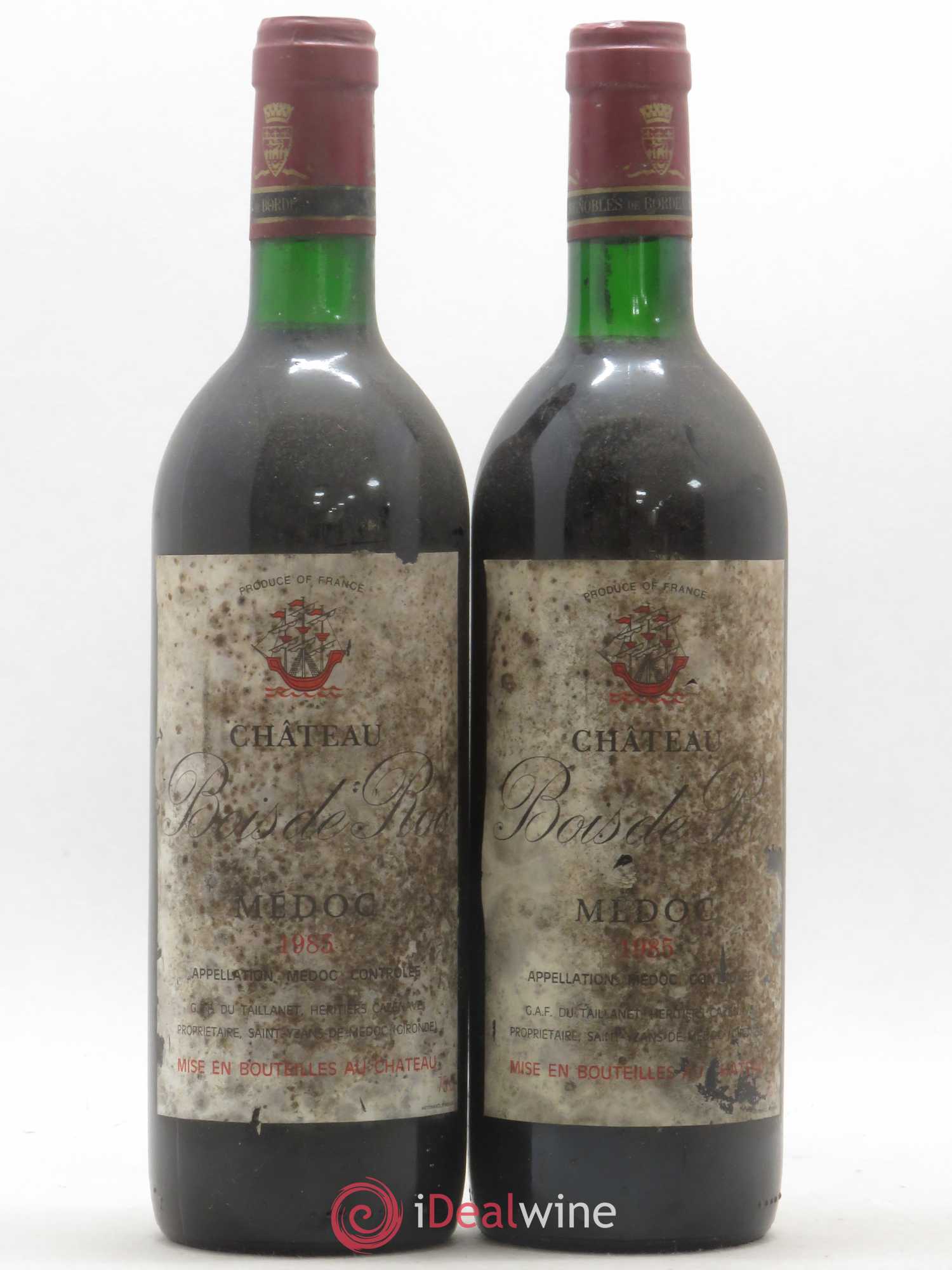 Médoc Bois du Roc (sans prix de réserve) 1985 - Posten von 2 Flaschen - 0