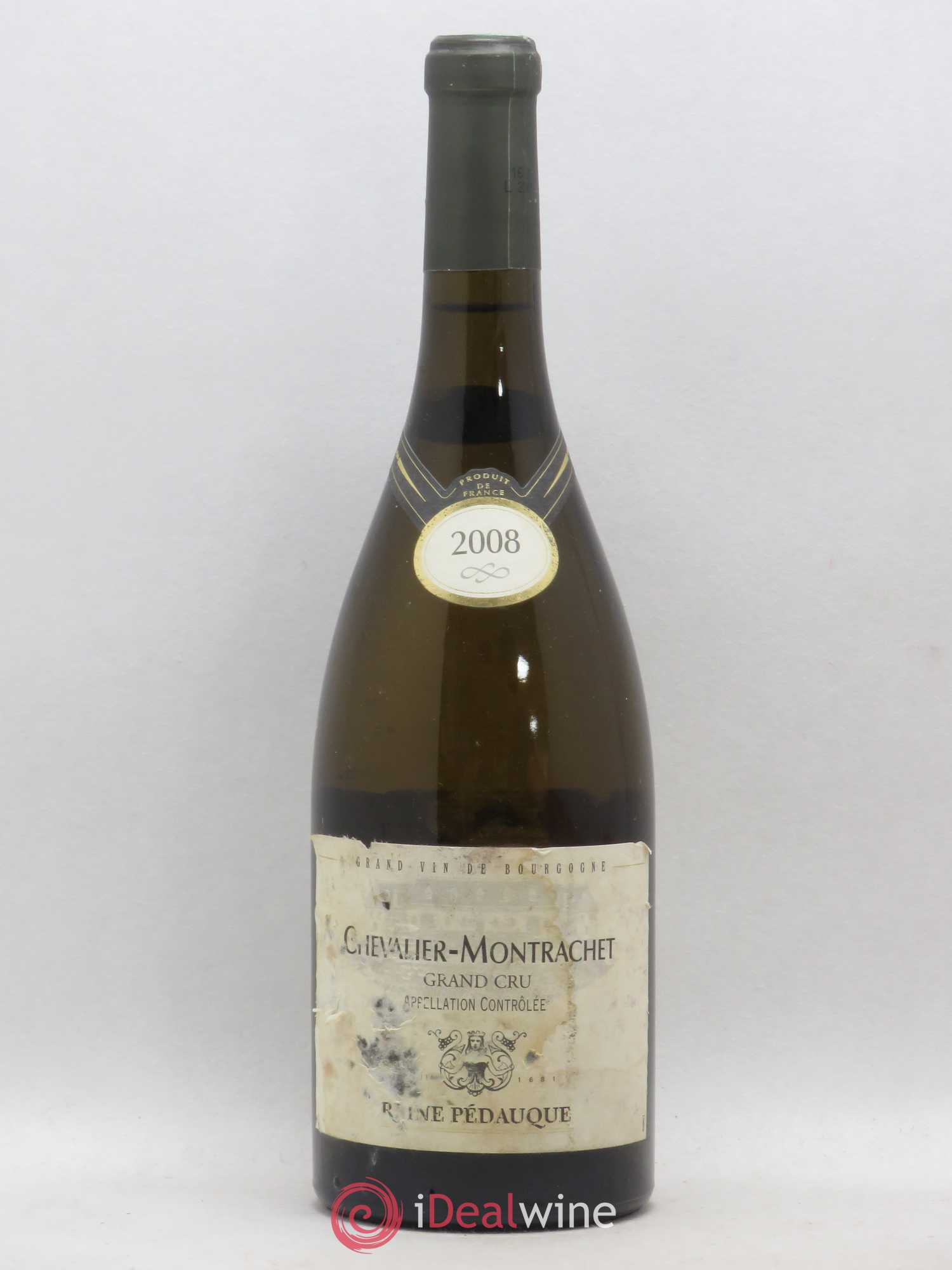 Chevalier-Montrachet Grand Cru Reine Pedauque 2008 - Lot de 1 bouteille - 0