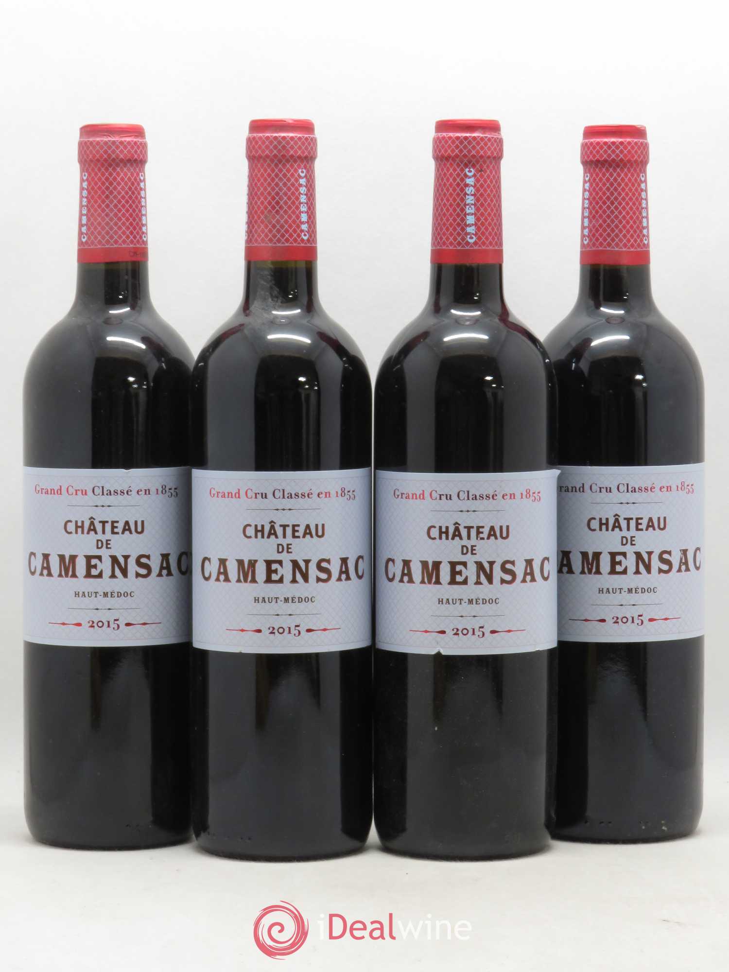Château Camensac 5ème Grand Cru Classé 2015 - Lot de 4 bouteilles - 0