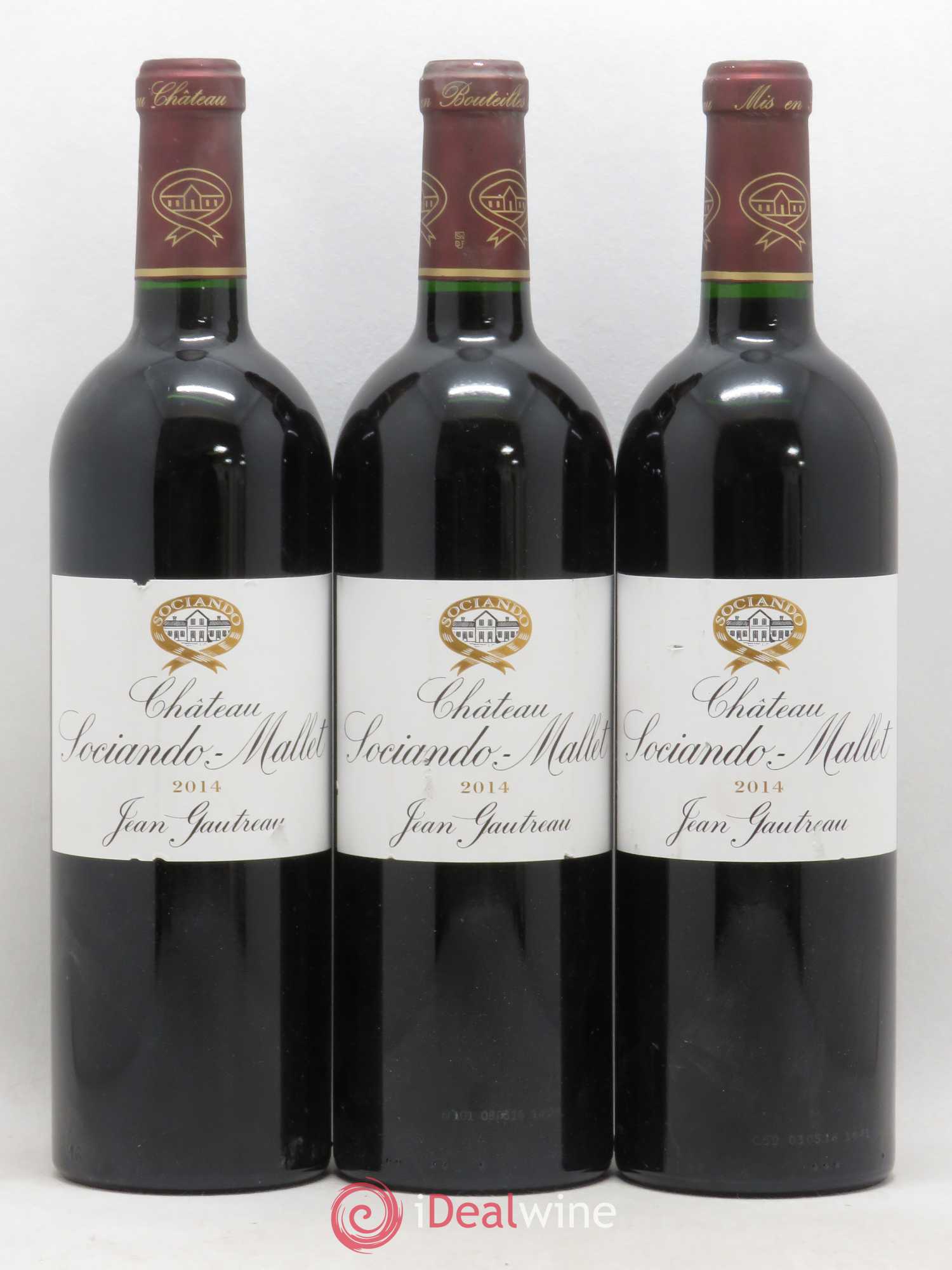 Château Sociando Mallet 2014 - Lot de 6 bouteilles - 2
