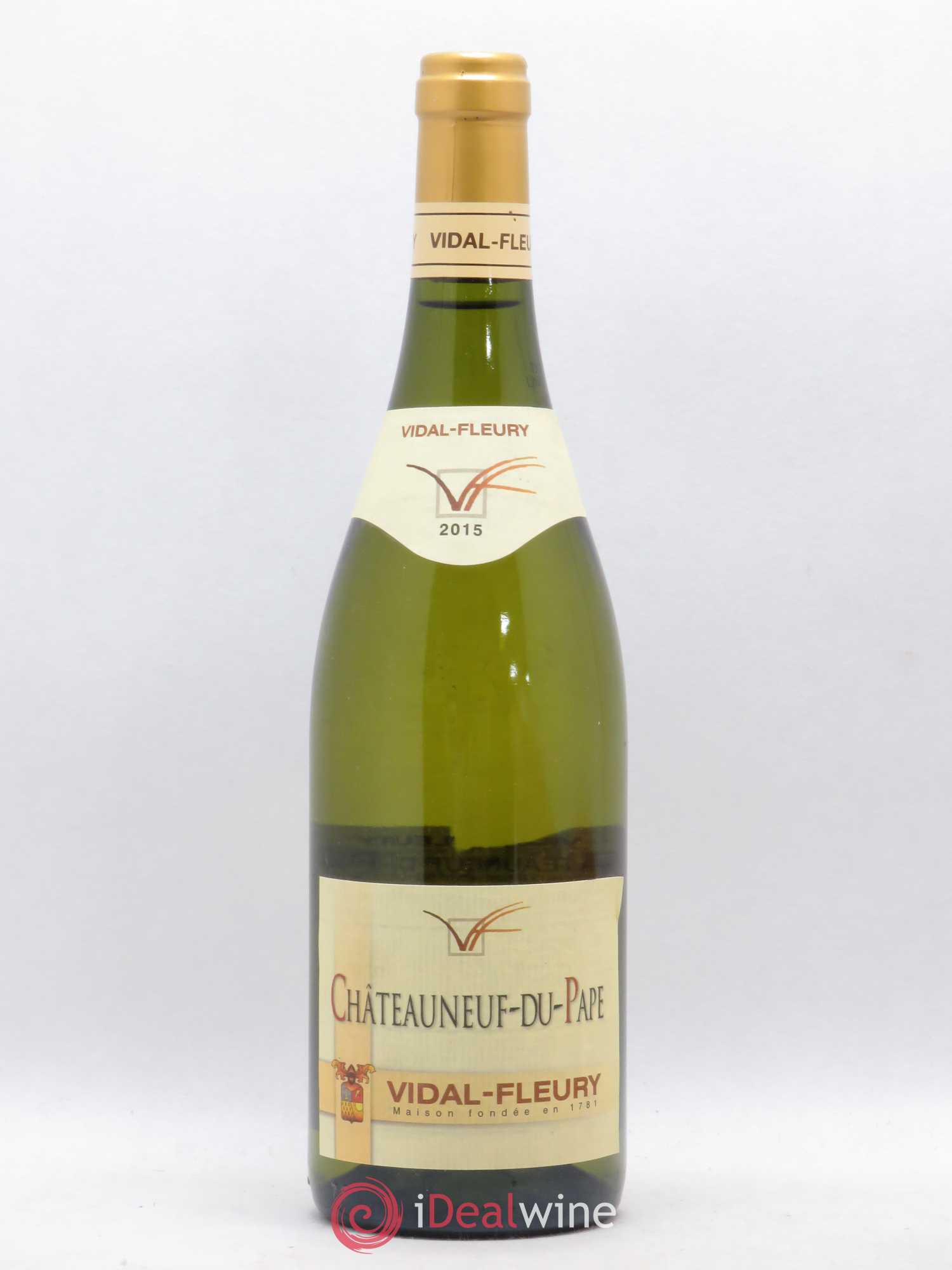 Châteauneuf-du-Pape Vidal Fleury 2015 - Lot de 1 bouteille - 0