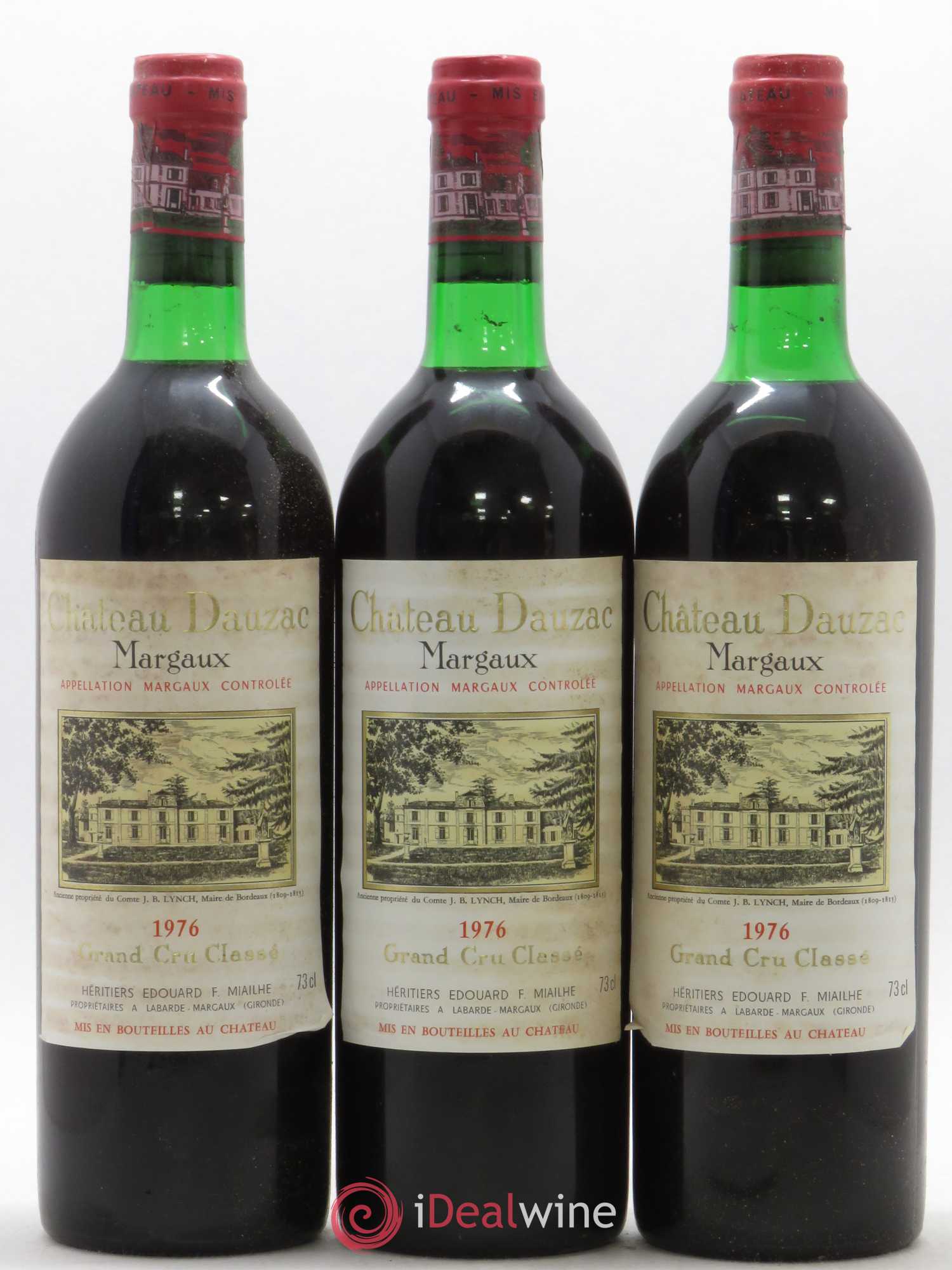 Château Dauzac 5ème Grand Cru Classé 1976 - Lot de 12 bouteilles - 2