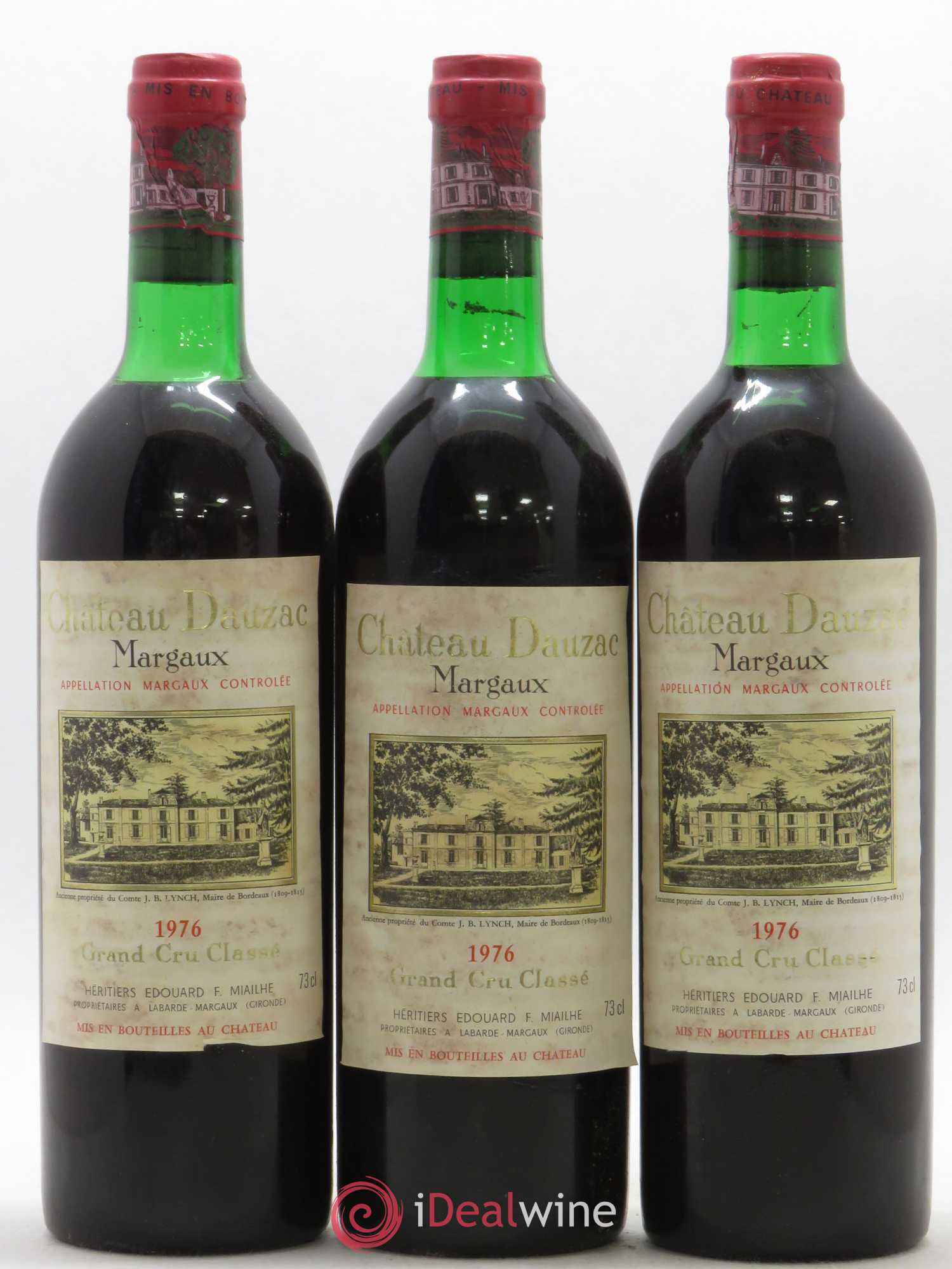 Château Dauzac 5ème Grand Cru Classé 1976 - Lot de 12 bouteilles - 3
